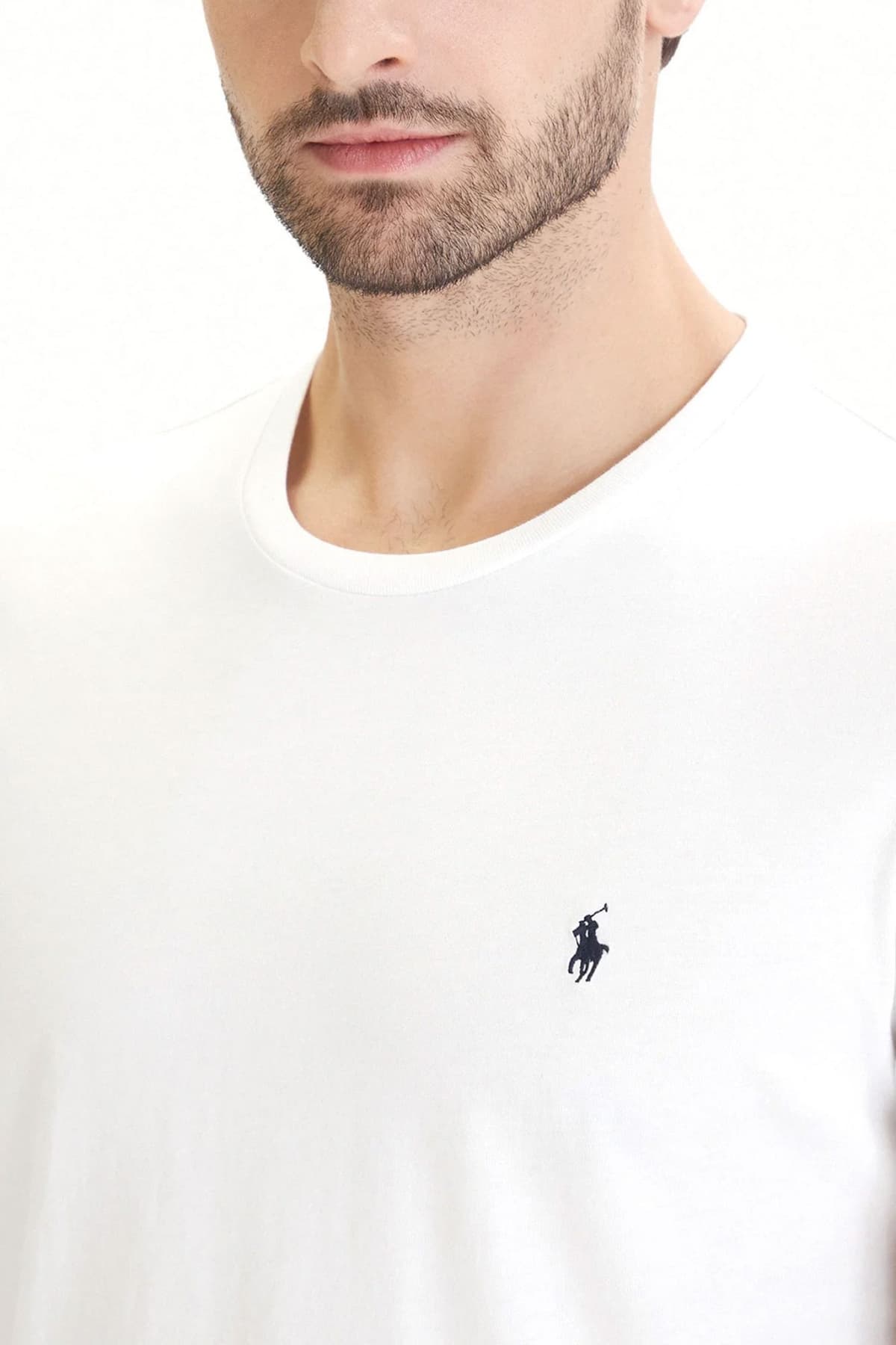 RALPH LAUREN T-SHIRT UNDERWEAR LOGO ΛΕΥΚΟ