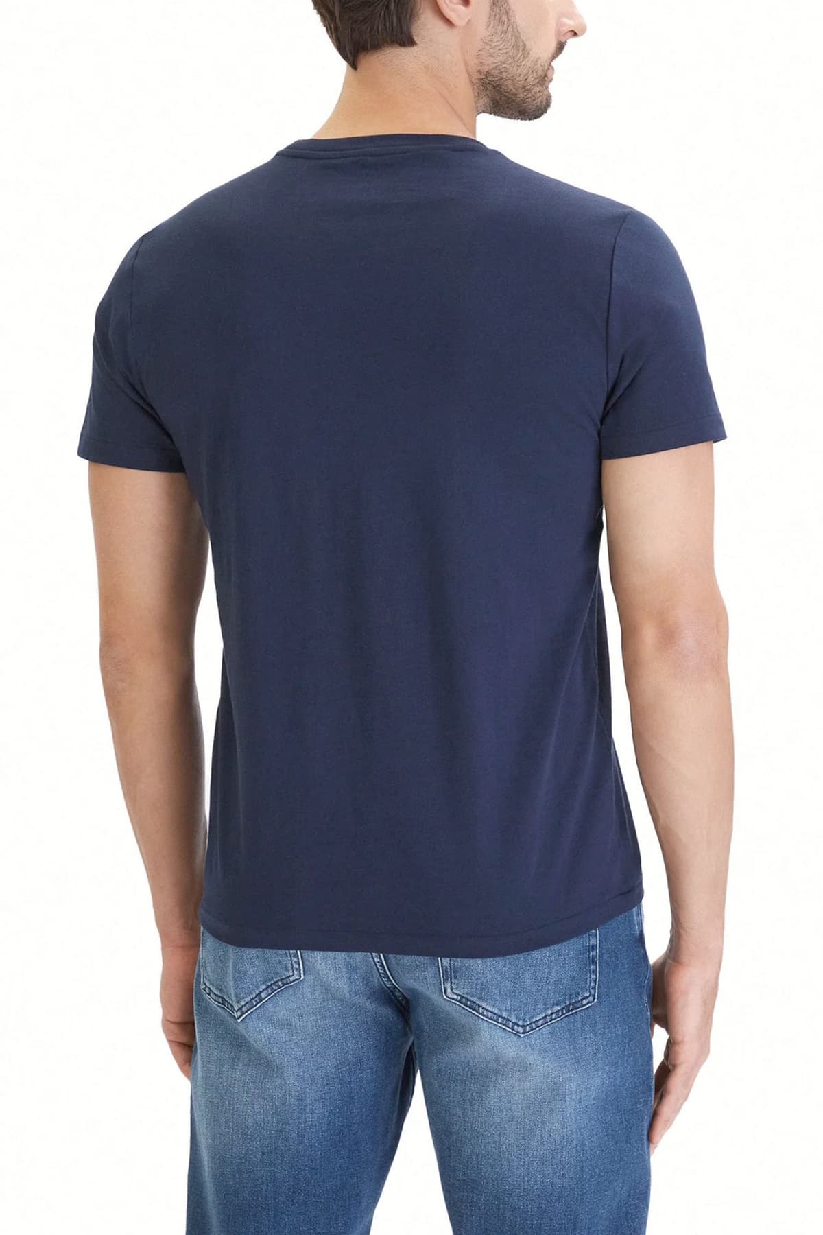 RALPH LAUREN T-SHIRT UNDERWEAR LOGO ΜΠΛΕ