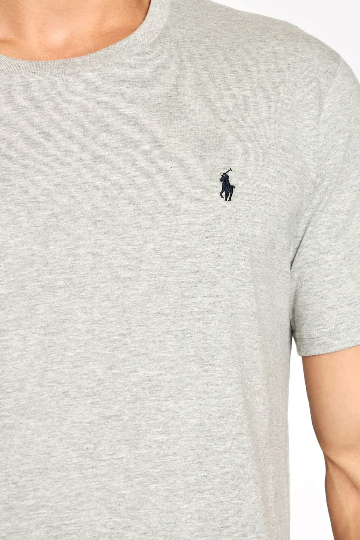 RALPH LAUREN T-SHIRT UNDERWEAR LOGO ΓΚΡΙ