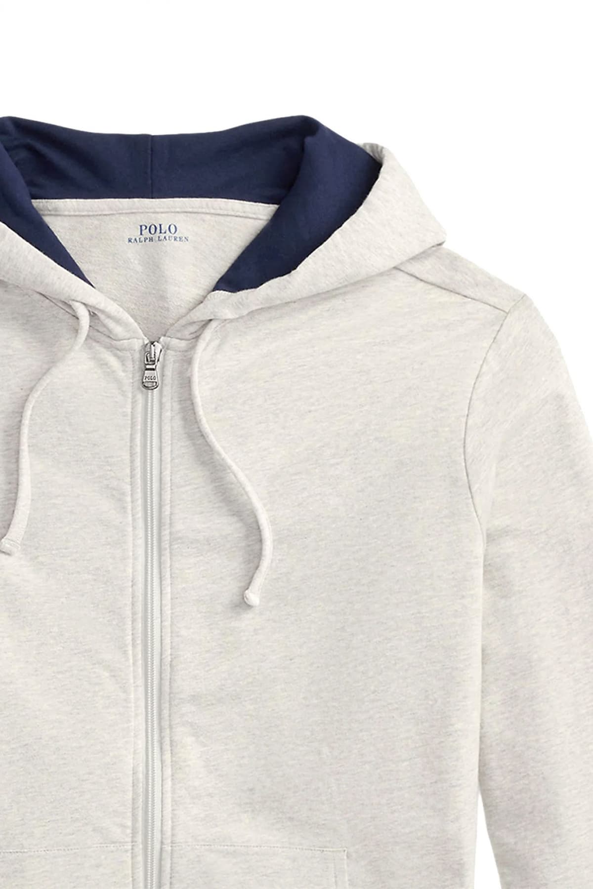 RALPH LAUREN UNDERWEAR ΦΟΥΤΕΡ ZIPHOOD ΓΚΡΙ