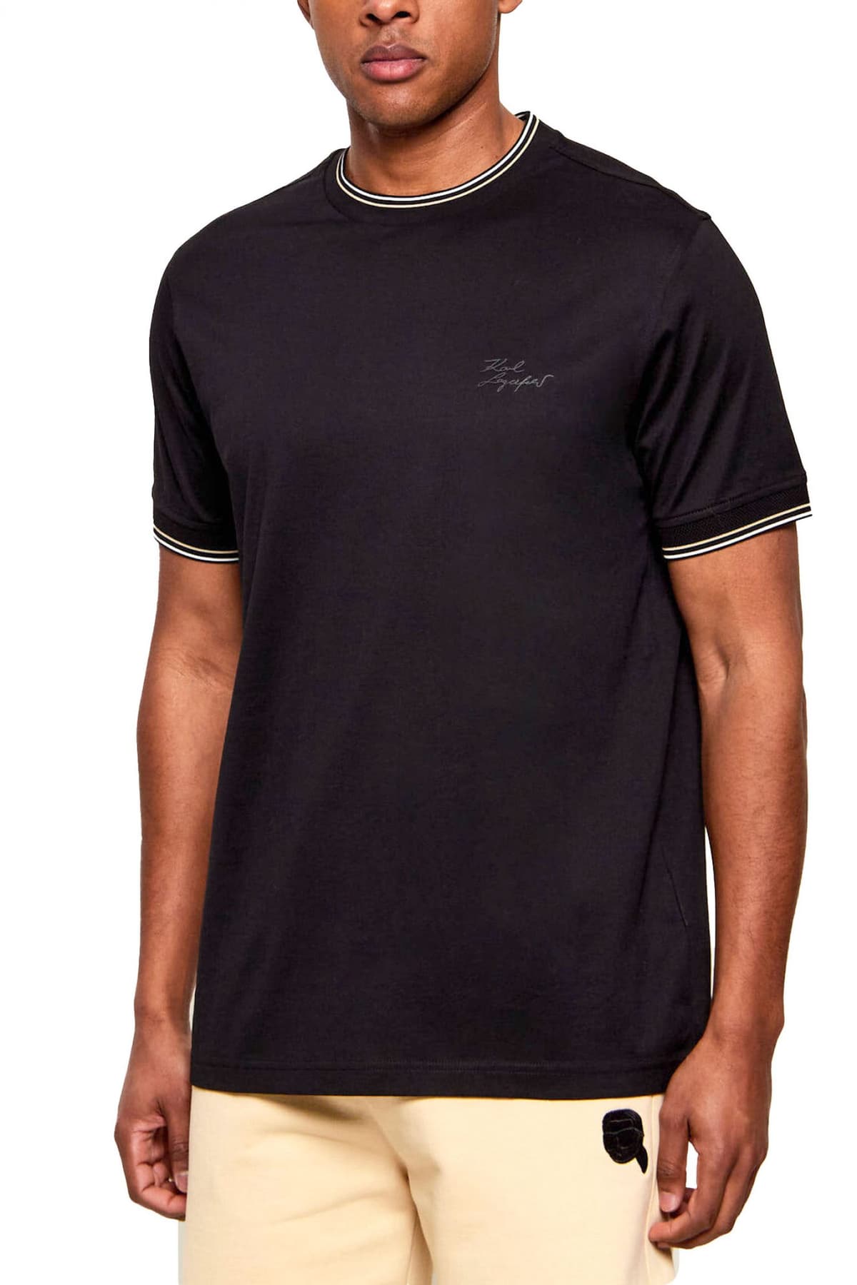 Men's T-Shirts Karl Lagerfeld Black