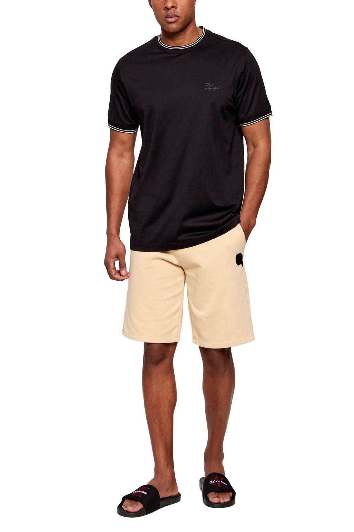 Men's T-Shirts Karl Lagerfeld Black