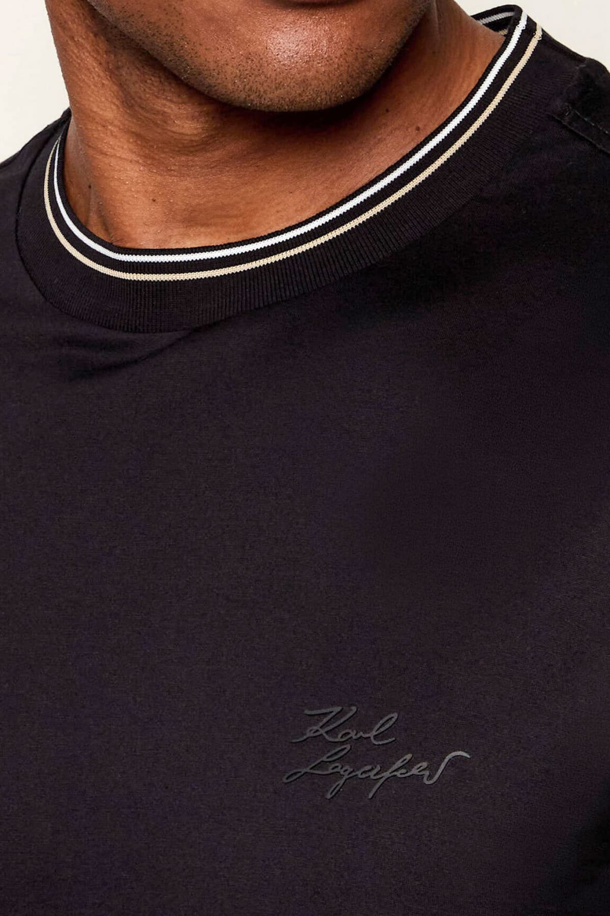 Men's T-Shirts Karl Lagerfeld Black