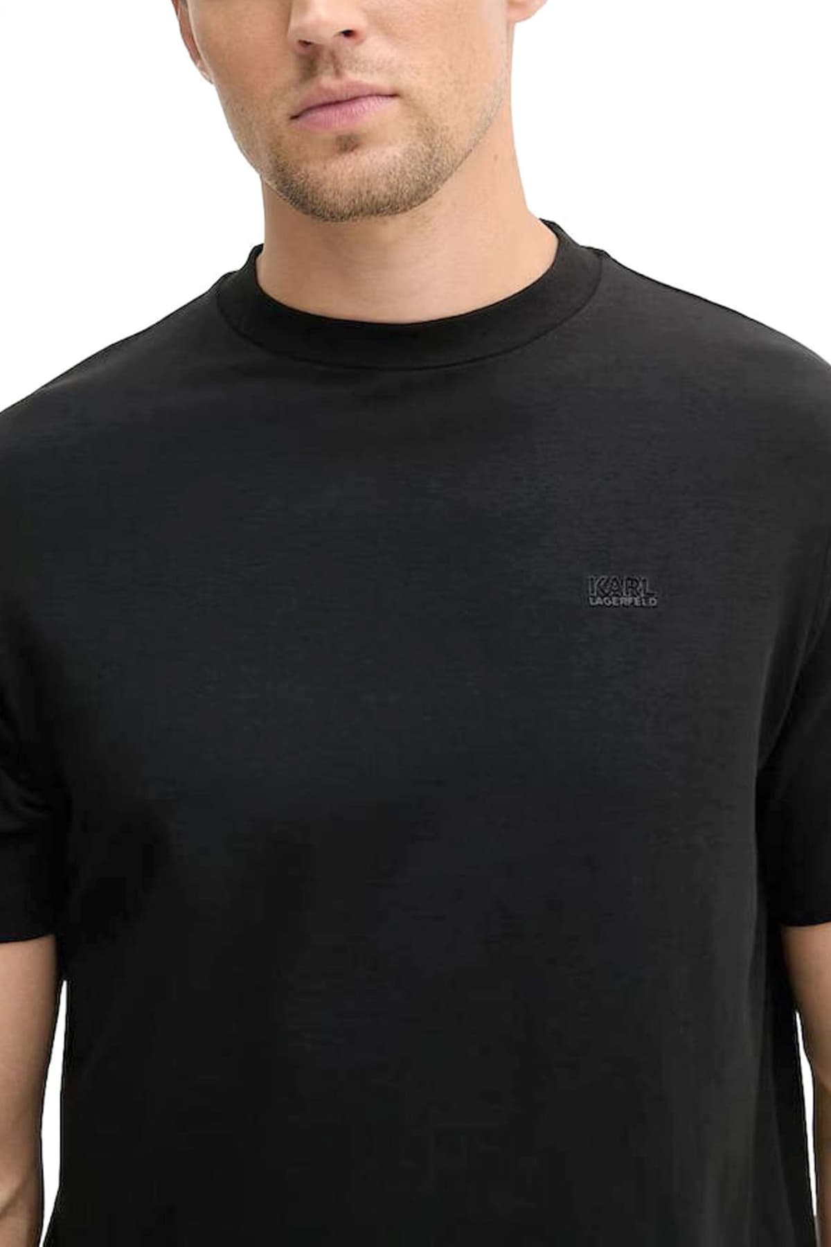 Men's T-Shirts Karl Lagerfeld Black