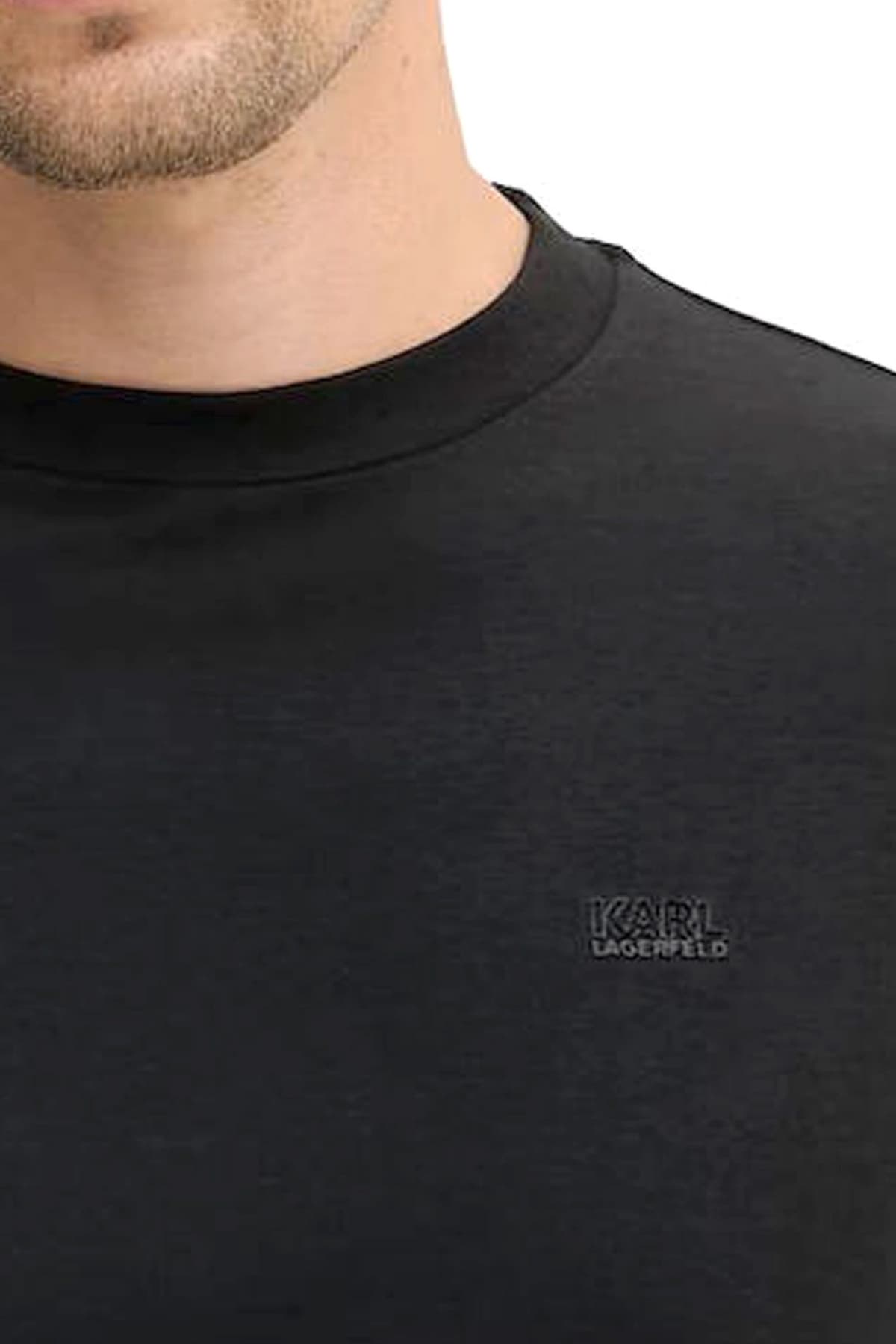 Men's T-Shirts Karl Lagerfeld Black