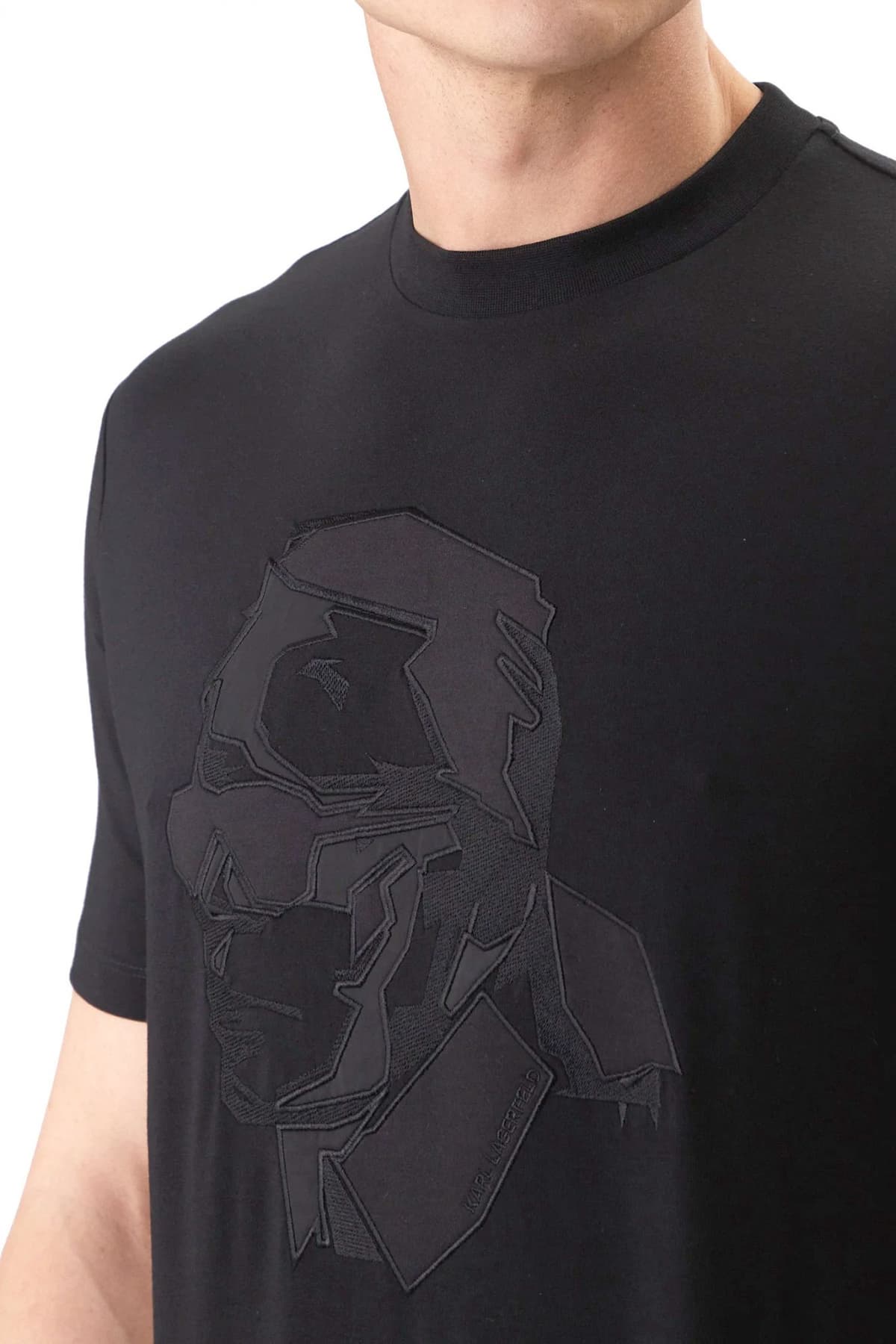 Men's T-Shirts Karl Lagerfeld Black