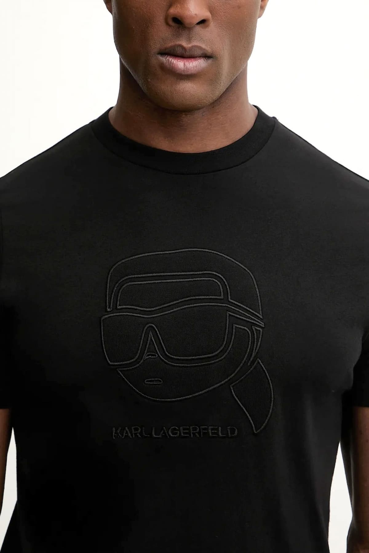 Men's T-Shirts Karl Lagerfeld Black