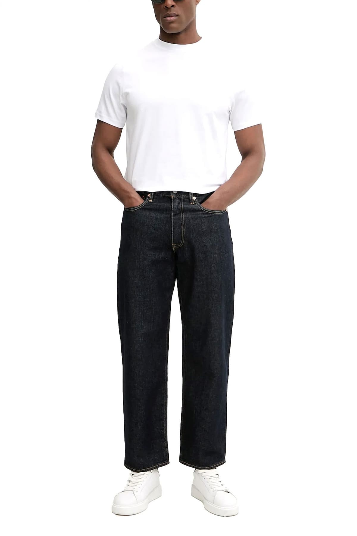 KARL LAGERFELD T-SHIRT CREW NECK LOGO ΛΕΥΚΟ