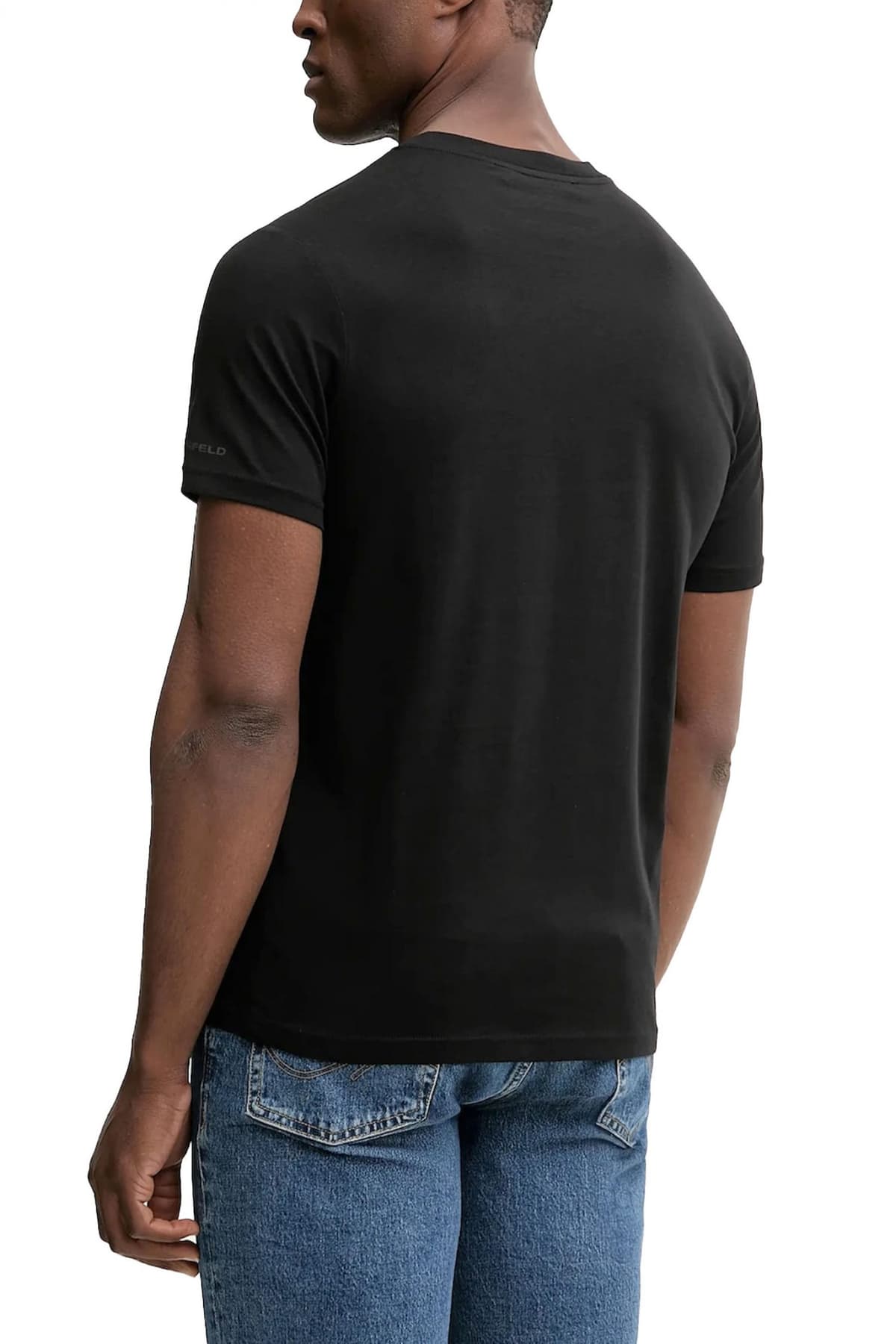 Men's T-Shirts Karl Lagerfeld Black