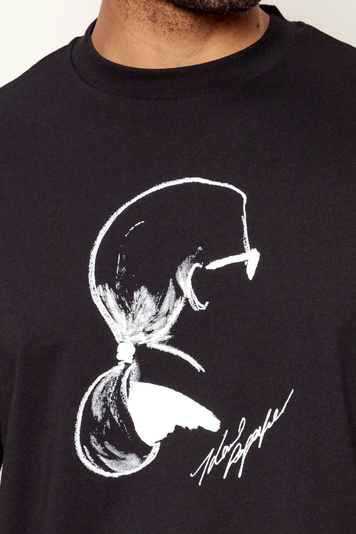 Men's T-Shirts Karl Lagerfeld Black