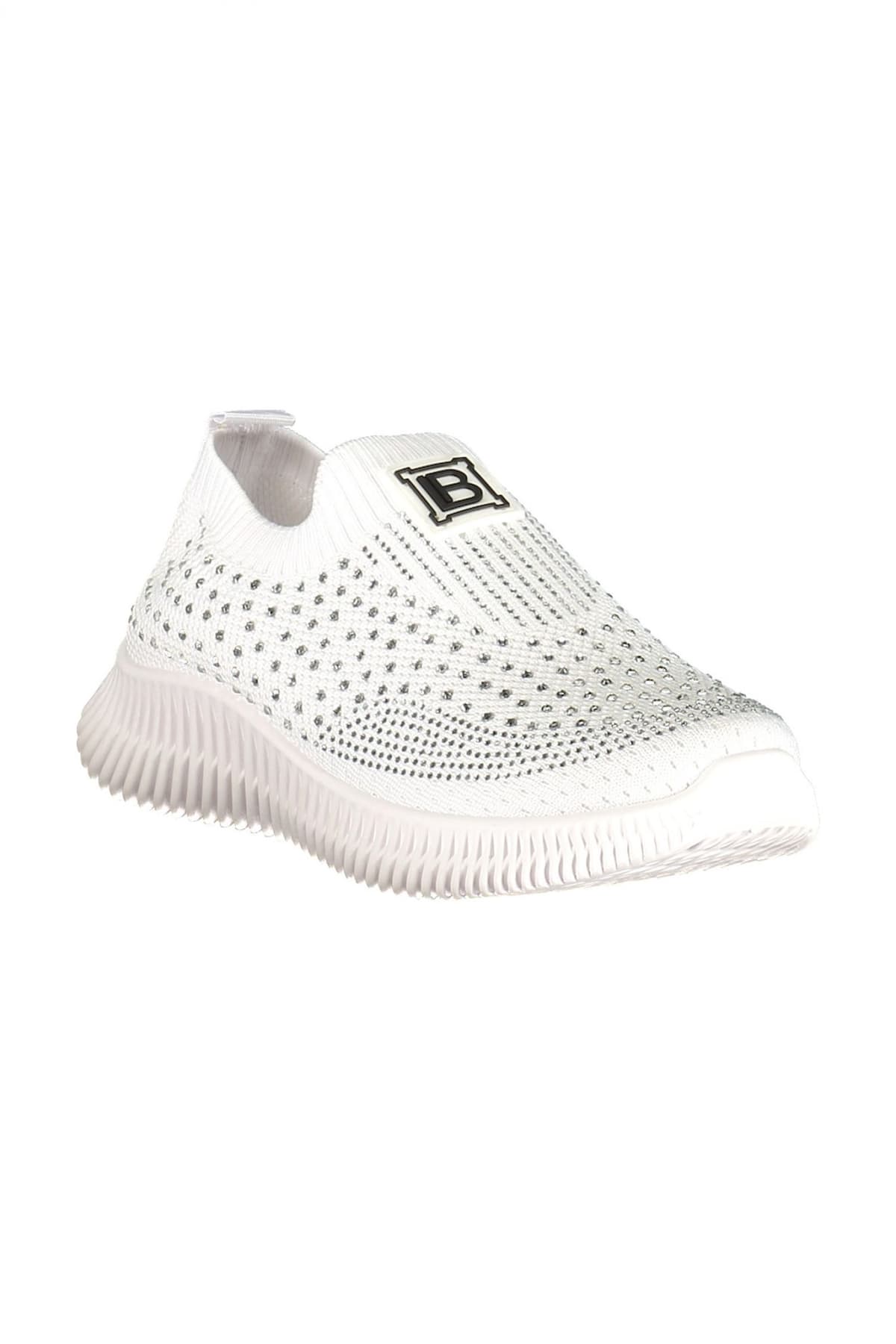 LAURA BIAGIOTTI ΠΑΠΟΥΤΣΙΑ SNEAKERS ΣΤΡΑΣ LOGO MAYΡΟ