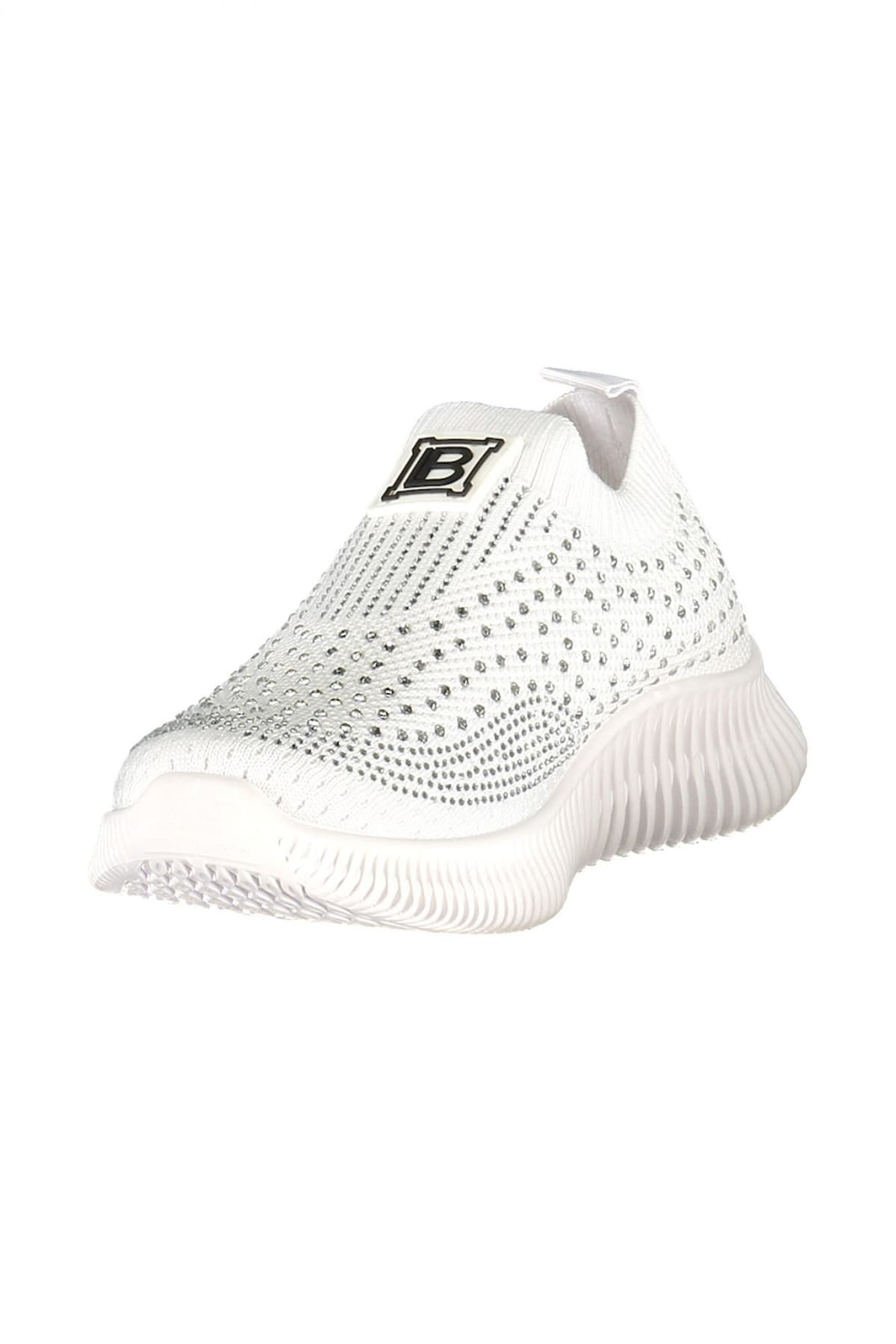 LAURA BIAGIOTTI ΠΑΠΟΥΤΣΙΑ SNEAKERS ΣΤΡΑΣ LOGO MAYΡΟ