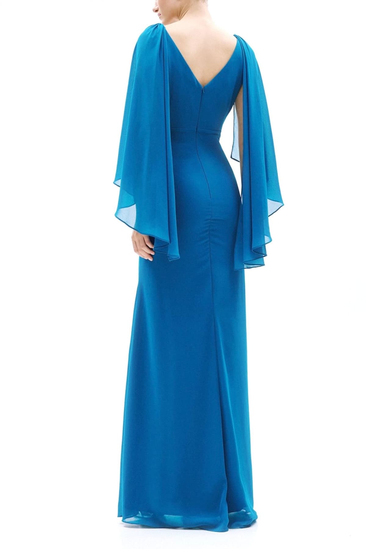 ALLURE EVENING ΦΟΡΕΜΑ MAXI ΝΤΡΑΠΕ ΑΝΟΙΓΜΑ ΚΑΤΩ ΠΕΤΡΟΛ