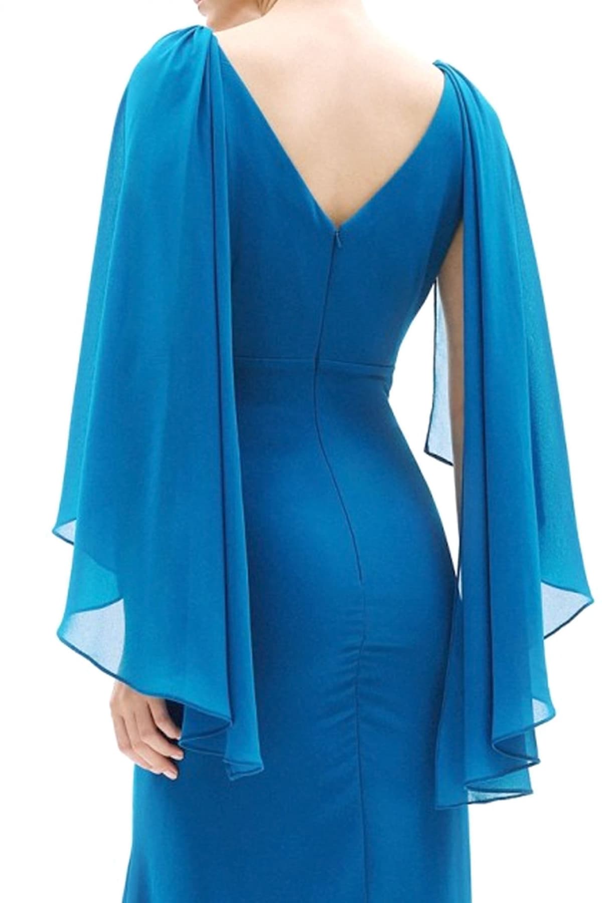 ALLURE EVENING ΦΟΡΕΜΑ MAXI ΝΤΡΑΠΕ ΑΝΟΙΓΜΑ ΚΑΤΩ ΠΕΤΡΟΛ