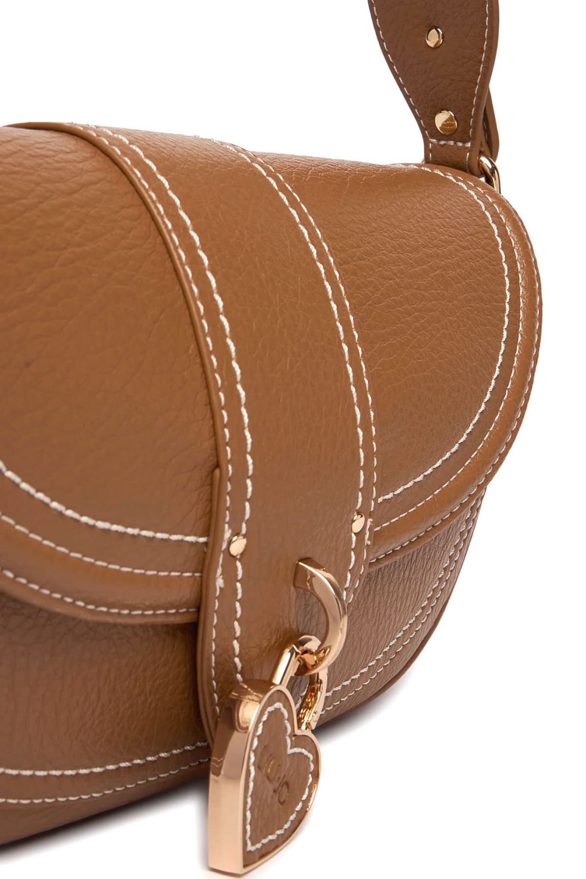 LIU-JO ΤΣΑΝΤΑ ΩΜΟΥ/CROSSBODY CORNIOLA ΑΠΟΣΠΩΜΕΝΟ ΜΠΡΕΛΟΚ ΚΑΦΕ