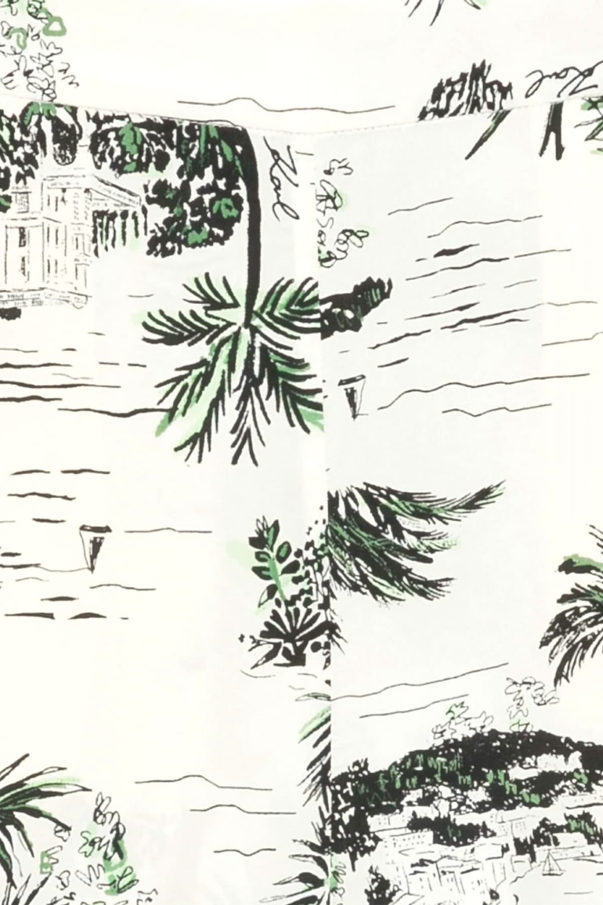 KARL LAGERFELD ΣΟΡΤΣ EΜΠΡΙΜΕ PRINTED PJ LOGO ΚΑΤΩ ΕΚΡΟΥ-ΜΑΥΡΟ