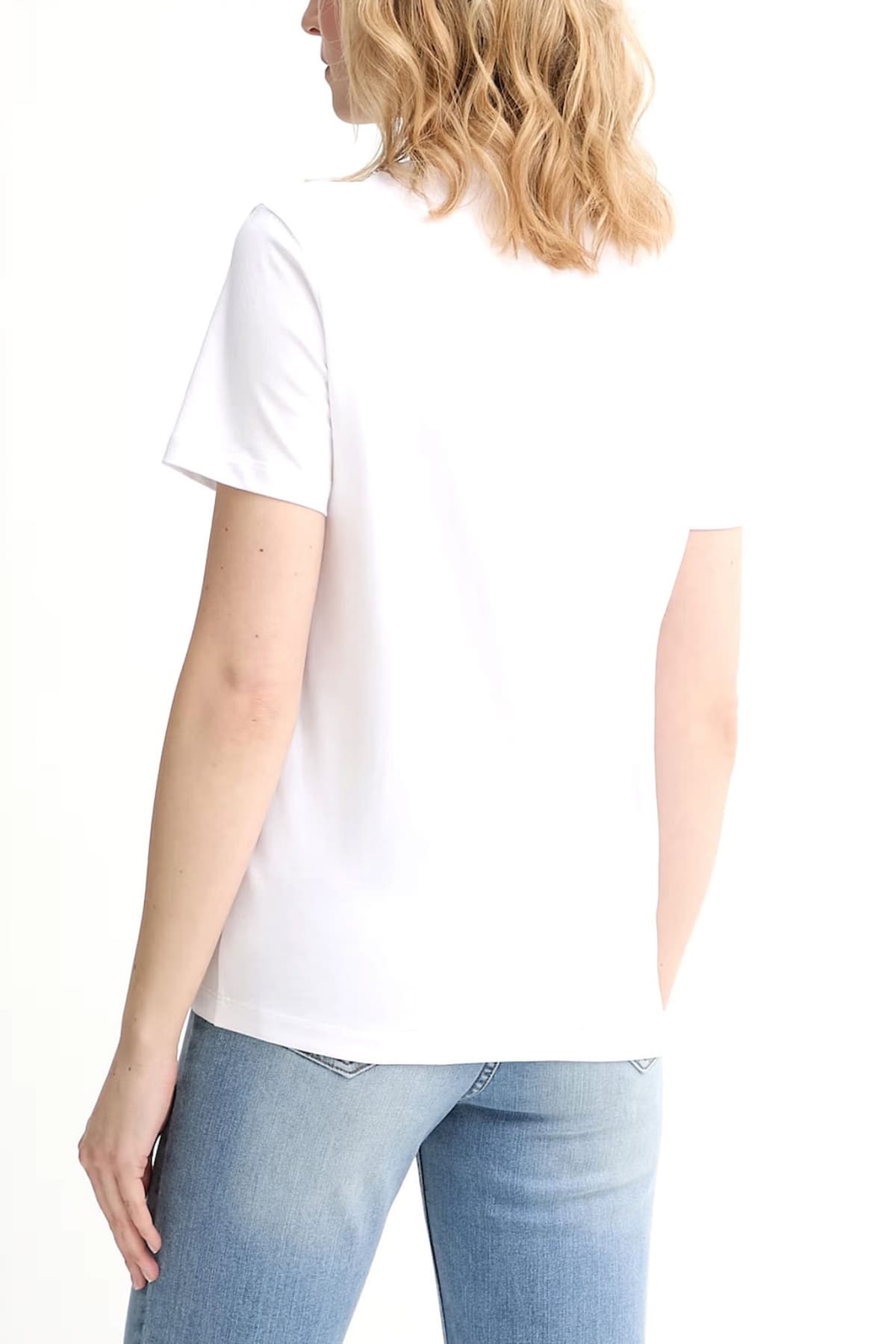 KARL LAGERFELD T-SHIRT EMBELLISHMENT RELAXED FIT ΛΕΥΚΟ