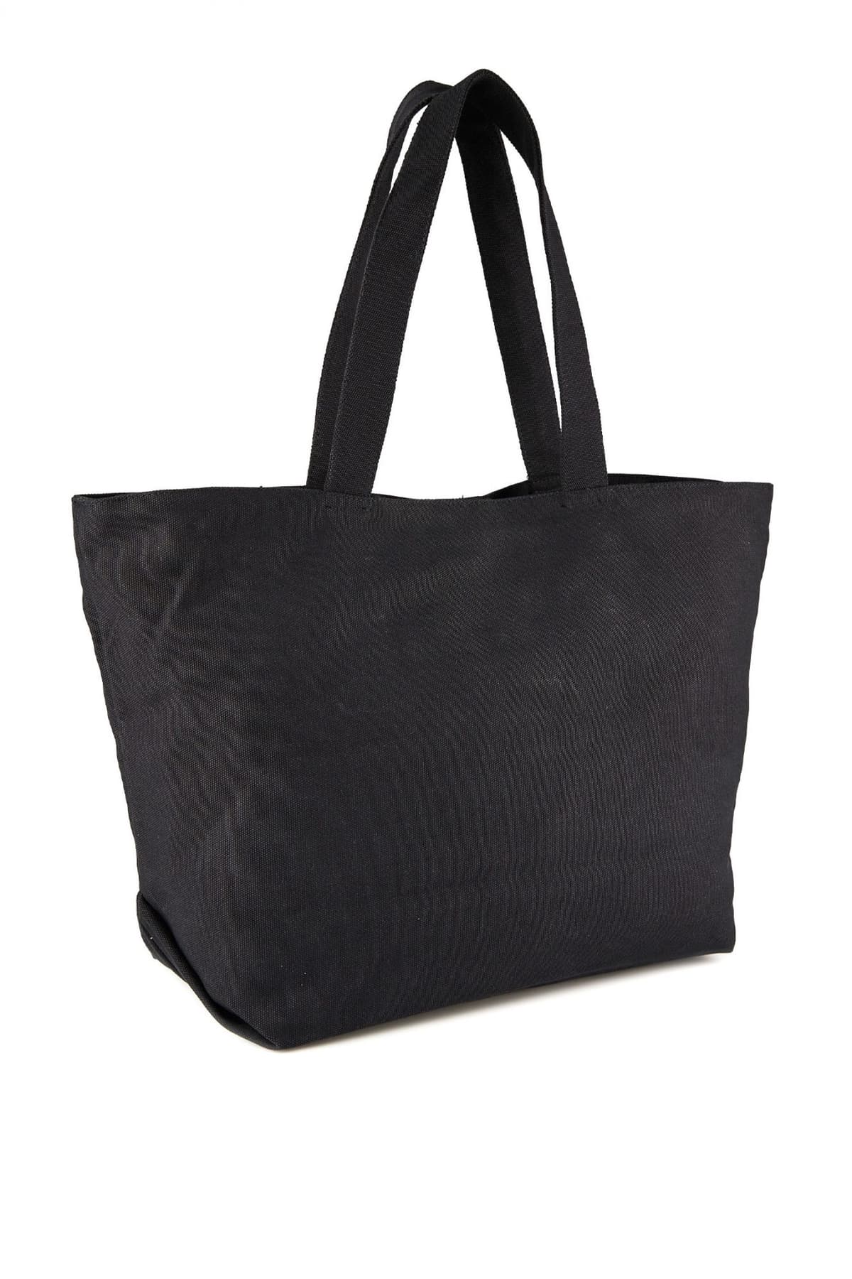 KARL LAGERFELD ΤΣΑΝΤΑ ΩΜΟΥ IKON CIRCLE RH SHOPPER LOGO ΣΤΡΑΣ ΜΑΥΡΟ