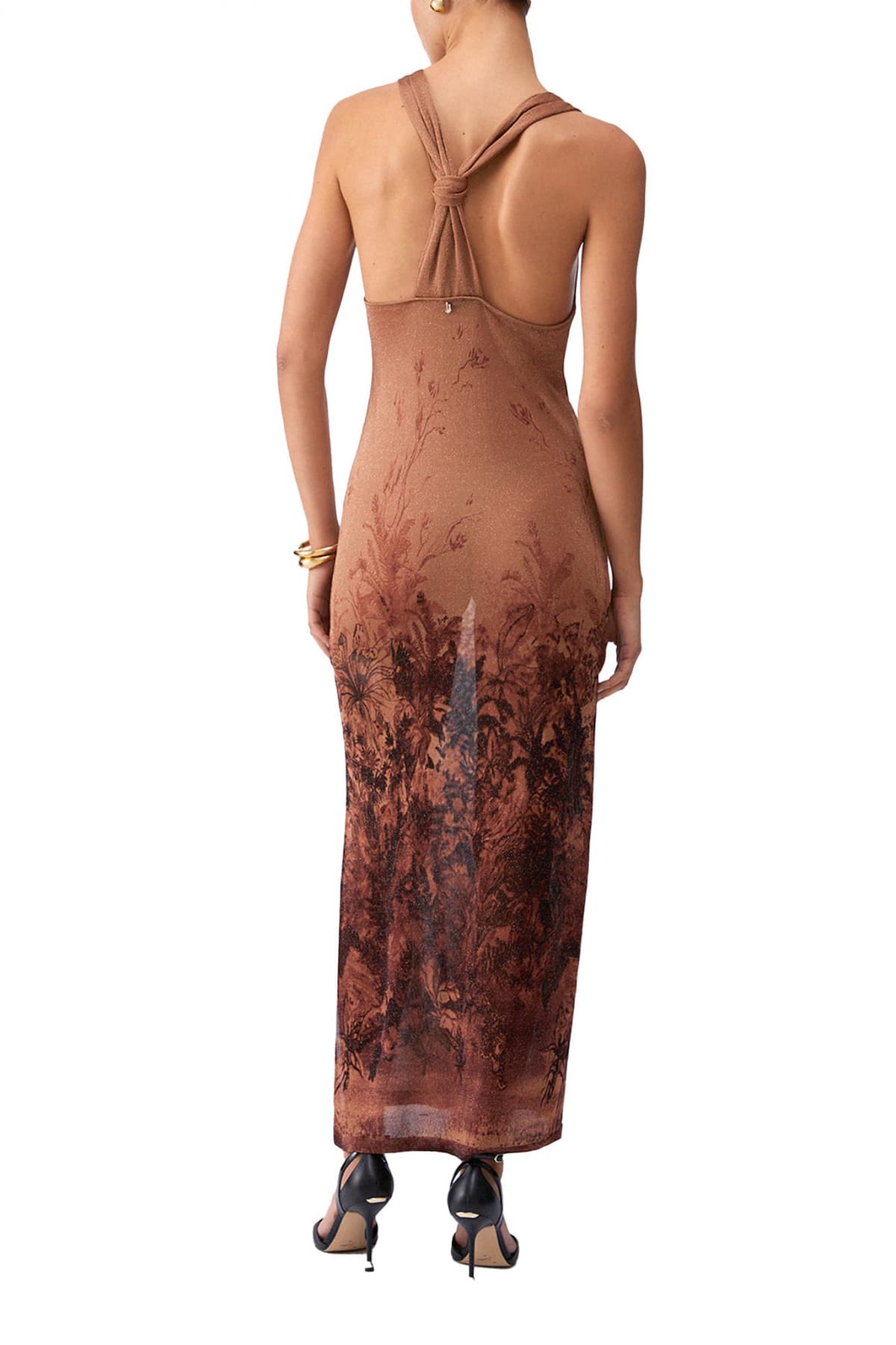 LIU-JO ΦΟΡΕΜΑ MAXI ΑΝΟΙΓΜΑ ΚΑΤΩ ΚΑΦΕ