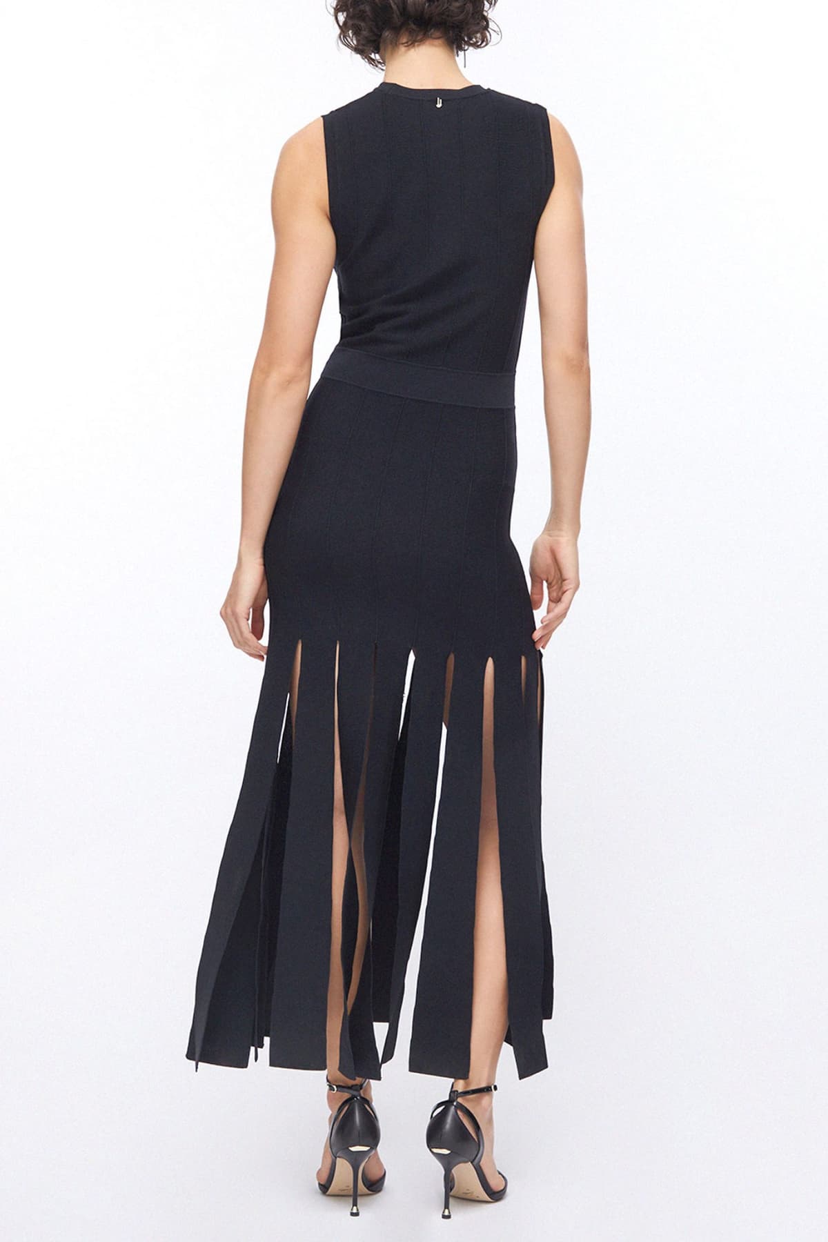 LIU-JO BETTER ΦΟΡΕΜΑ MIDI ΜΑΥΡΟ