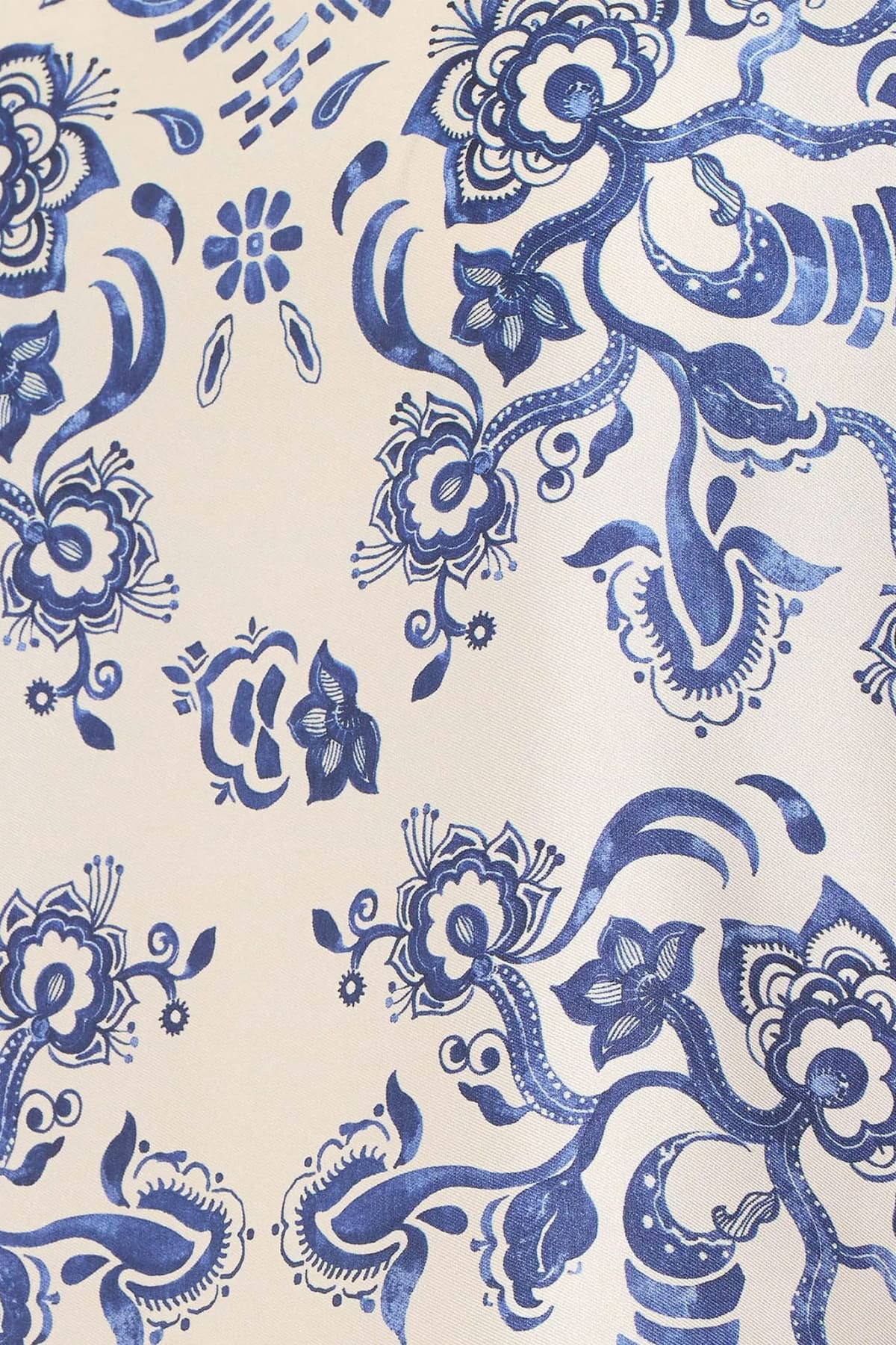 LIU-JO BETTER ΜΠΛΟΥΖΑ FLORAL ΜΕ ΟΨΗ ΣΑΤΕΝ ΜΠΕΖ-ΜΠΛΕ