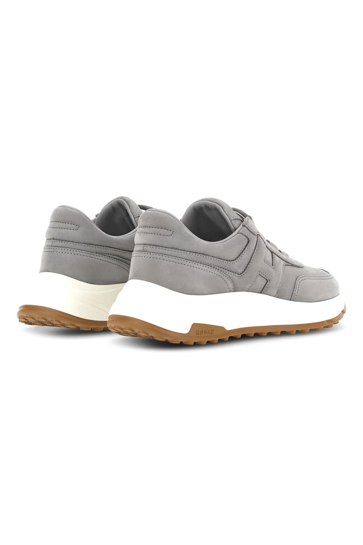 HOGAN ΠΑΠΟΥΤΣΙΑ SNEAKERS HYPERLIGHT SLIP ON H ΓΚΡΙ