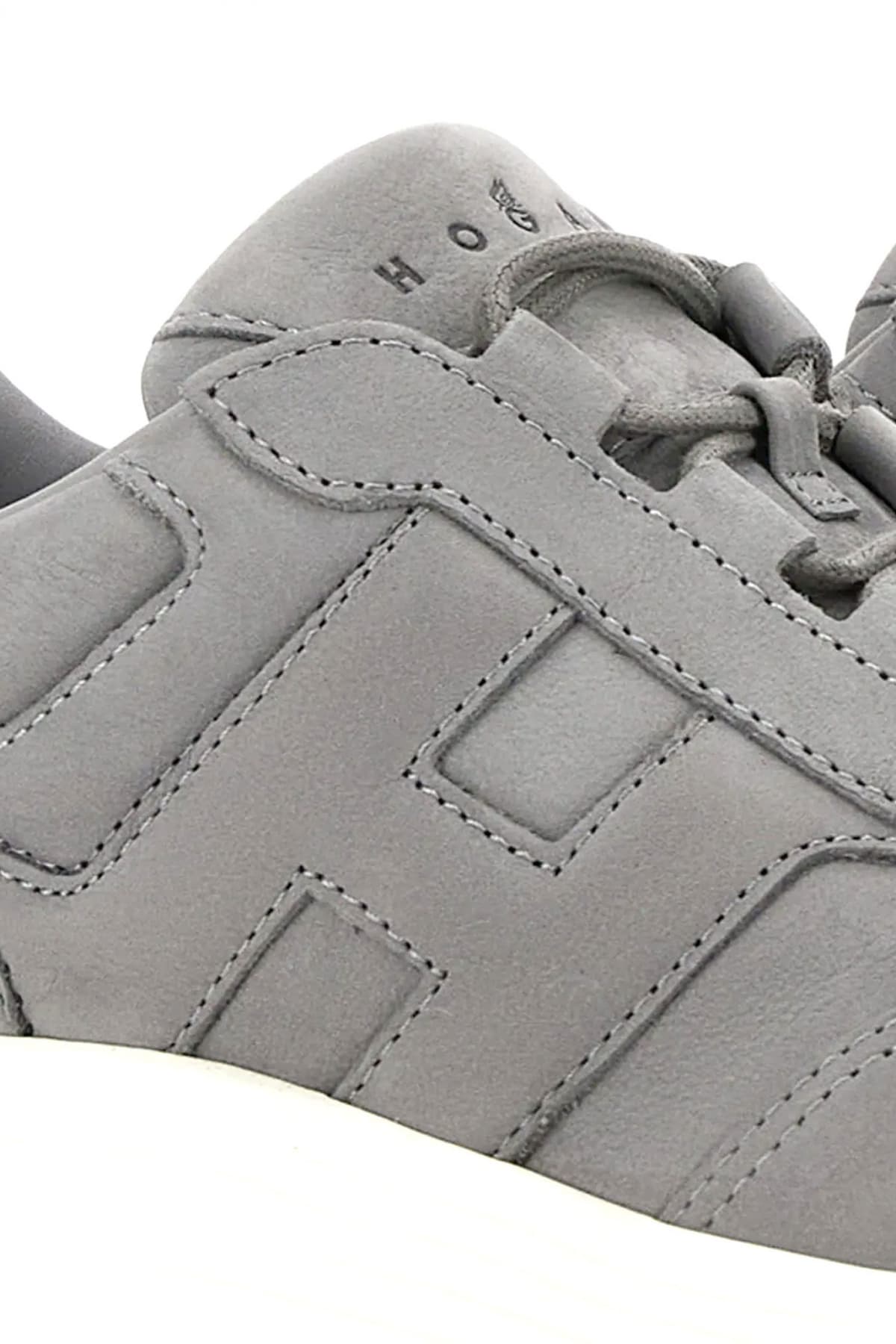 HOGAN ΠΑΠΟΥΤΣΙΑ SNEAKERS HYPERLIGHT SLIP ON H ΓΚΡΙ