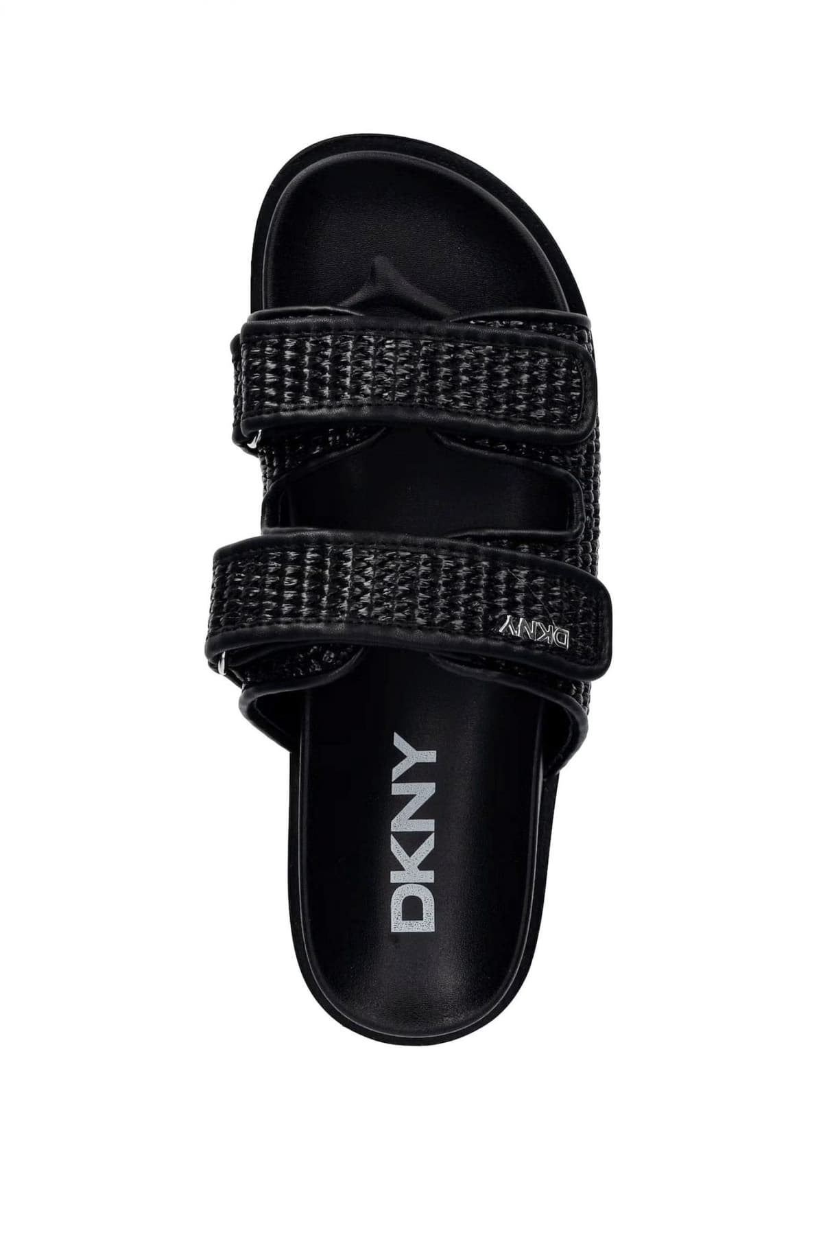 DKNY ΠΑΠΟΥΤΣΙΑ ΠΑΝΤΟΦΛΕΣ PIPER PLATFORM SAN LOGO ΜΑΥΡΟ