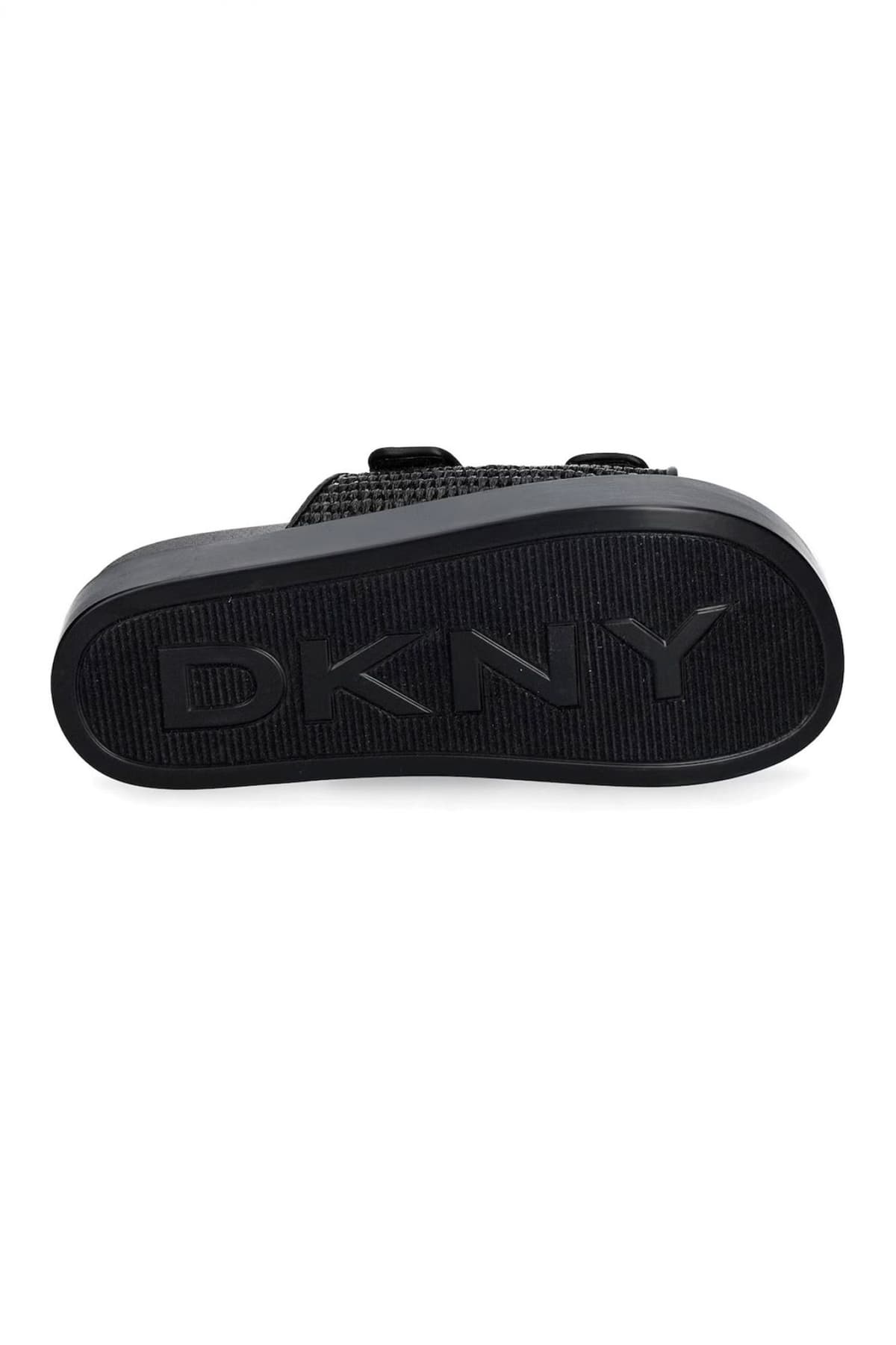 DKNY ΠΑΠΟΥΤΣΙΑ ΠΑΝΤΟΦΛΕΣ PIPER PLATFORM SAN LOGO ΜΑΥΡΟ