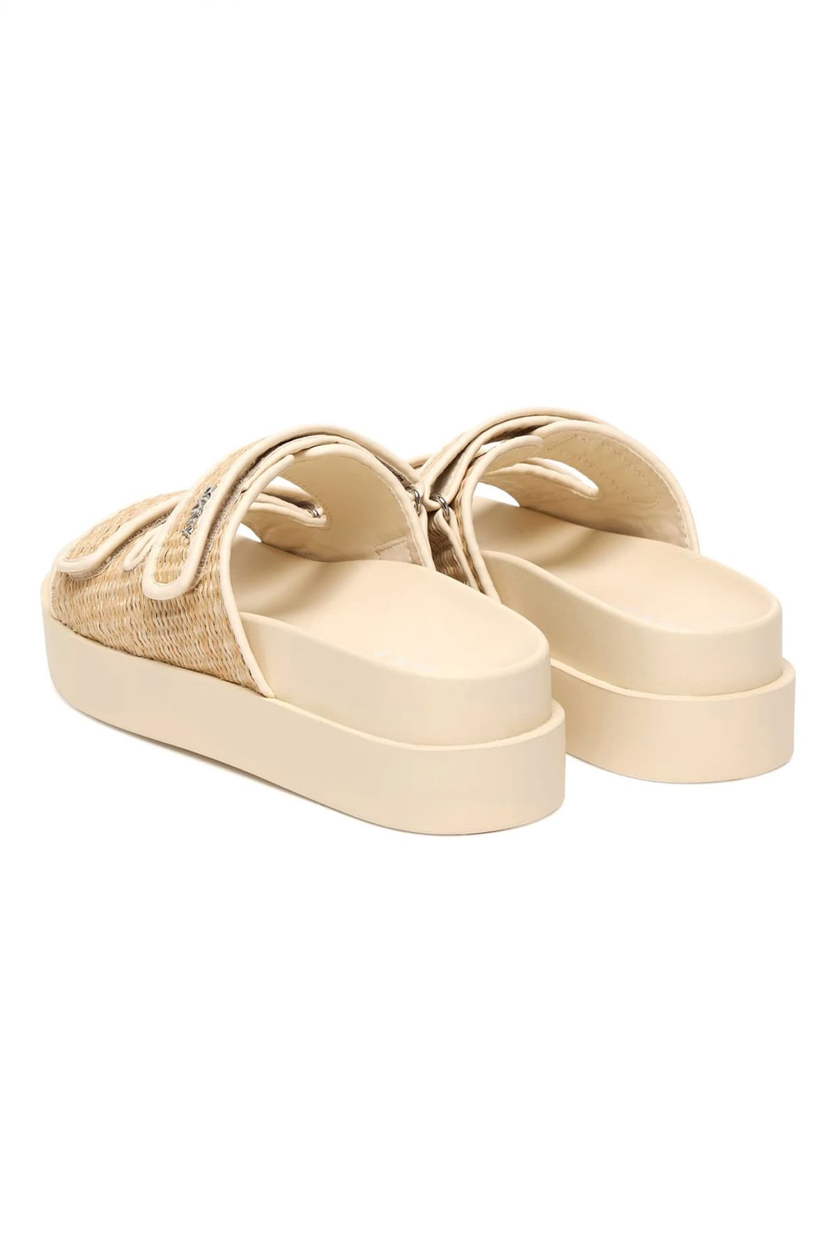 DKNY ΠΑΠΟΥΤΣΙΑ ΠΑΝΤΟΦΛΕΣ PIPER PLATFORM SAN LOGO ΜΠΕΖ