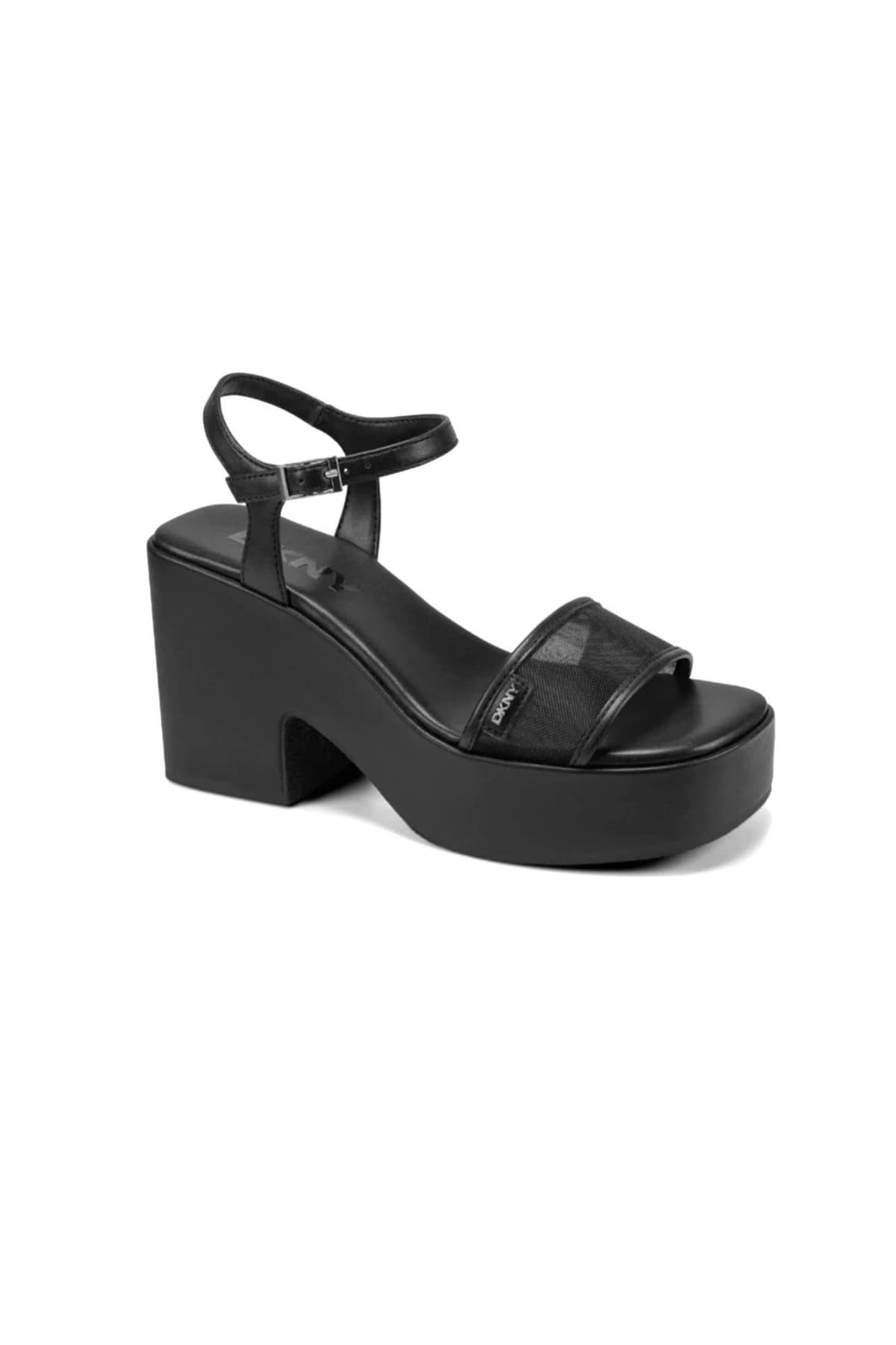 DKNY ΠΑΠΟΥΤΣΙΑ ΠΕΔΙΛΑ MAVELLE PLATFORM S ΜΑΥΡΟ