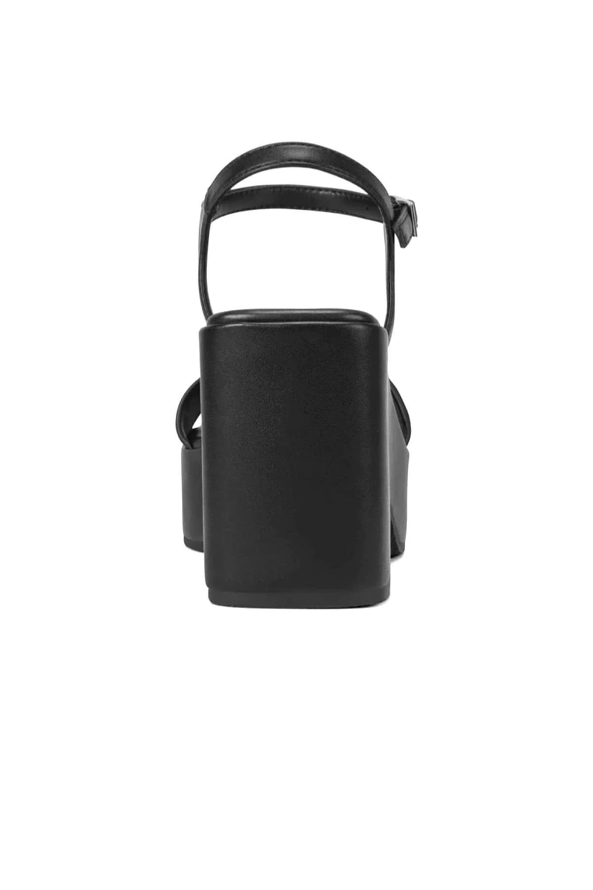 DKNY ΠΑΠΟΥΤΣΙΑ ΠΕΔΙΛΑ MAVELLE PLATFORM S ΜΑΥΡΟ