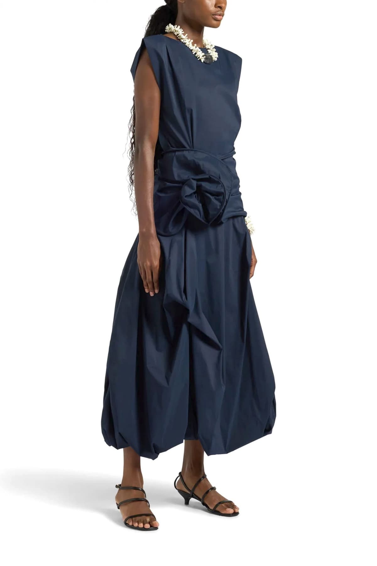 LIVIANA CONTI ΦΟΥΣΤΑ MIDI BALOON ΜΠΛΕ