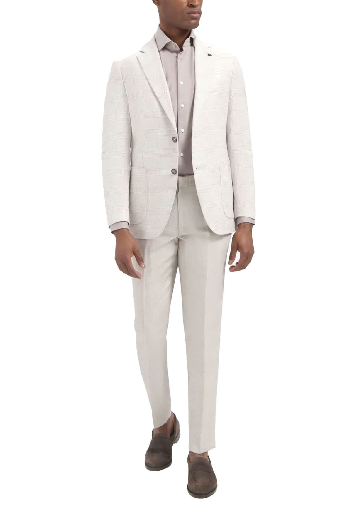 MICHAEL KORS ΠΑΝΤΕΛΟΝΙ CHINO ΛΙΝΟ ΜΠΕΖ