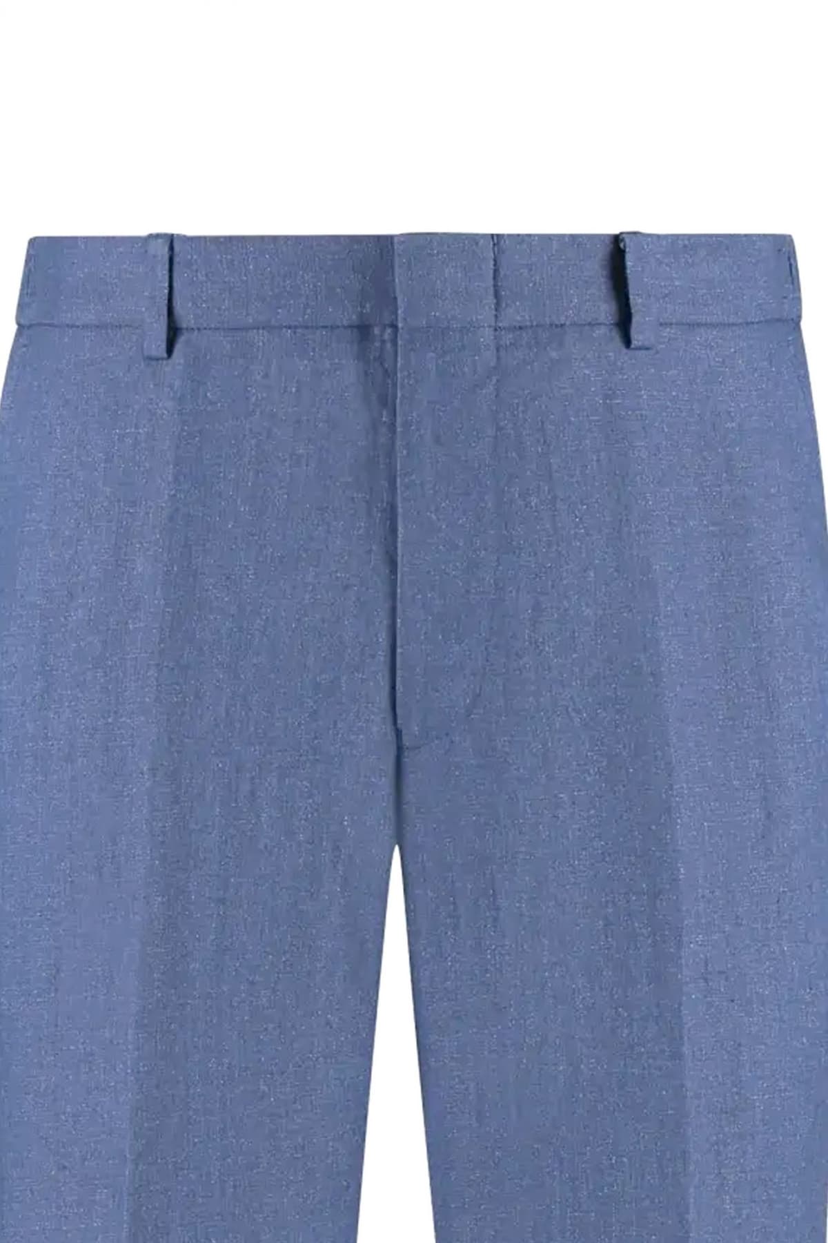 MICHAEL KORS ΠΑΝΤΕΛΟΝΙ CHINO ΛΙΝΟ ΜΠΛΕ