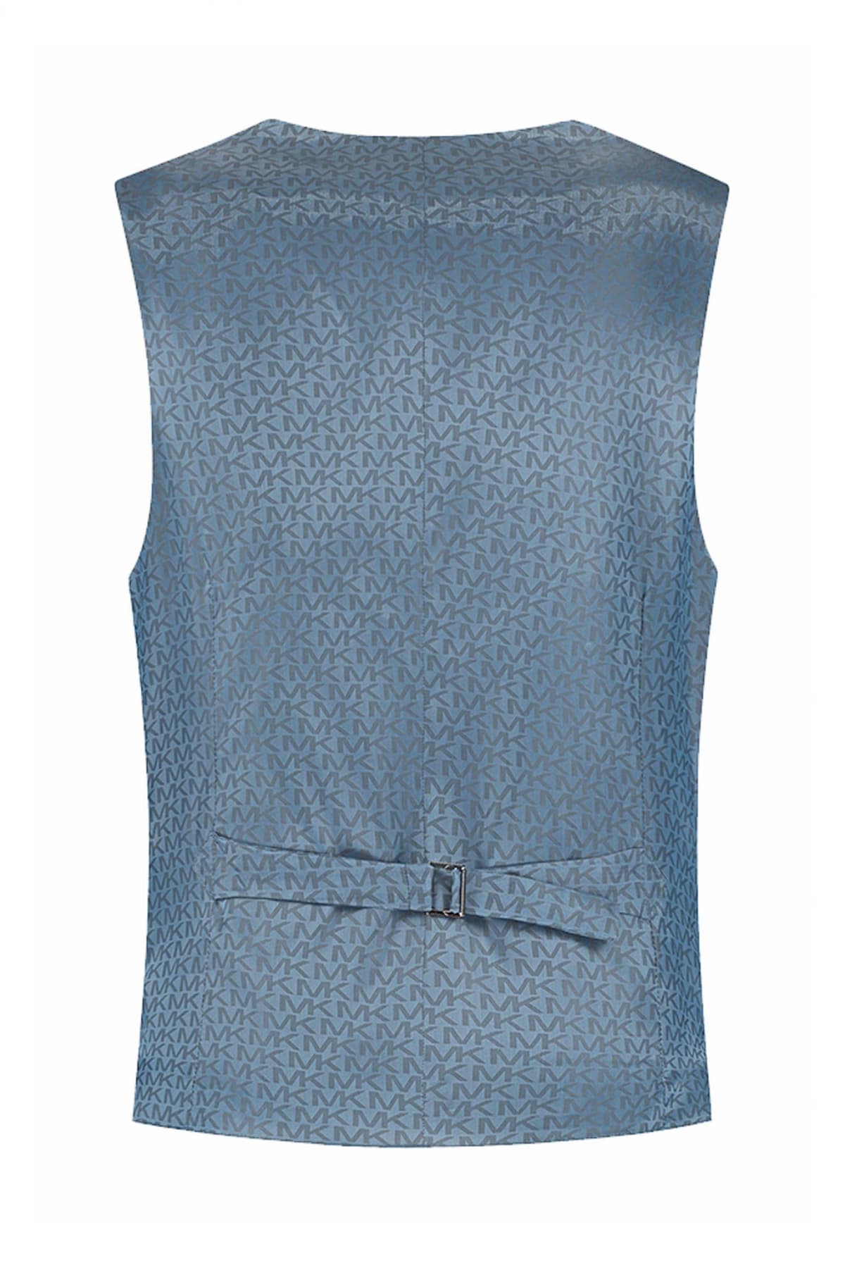 MICHAEL KORS ΓΙΛΕΚΟ ΚΟΥΣΤΟΥΜΙΟΥ DOUBLE BREASTED VEST ΜΠΛΕ