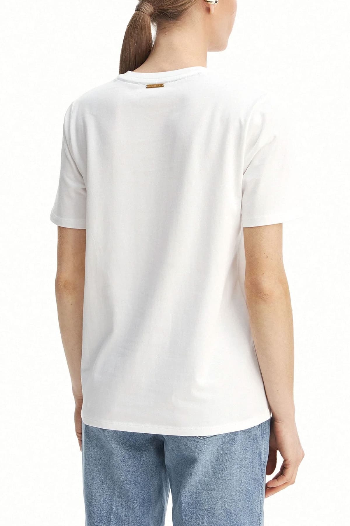 MICHAEL KORS T-SHIRT LOGO ΤΡΟΥΚΣ ΛΕΥΚΟ