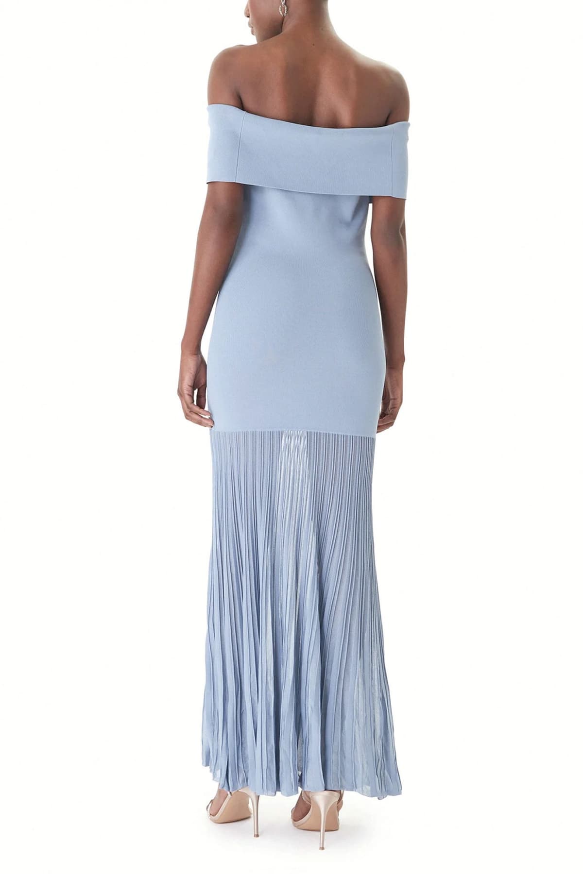 MICHAEL KORS ΦΟΡΕΜΑ MAXI C-THRU ΤΕΛΕΙΩΜΑ ΠΛΙΣΕ ΣΙΕΛ