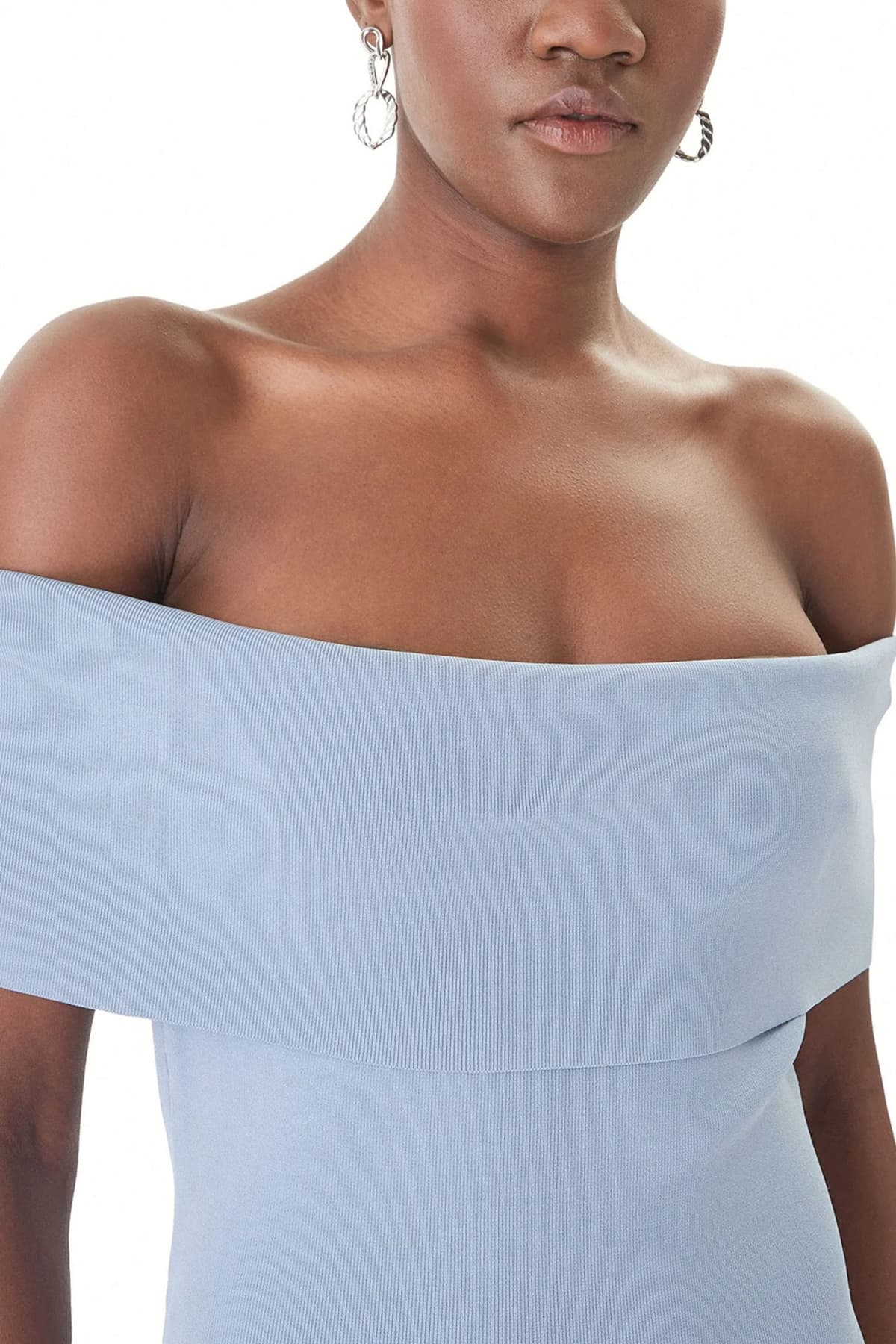 MICHAEL KORS ΦΟΡΕΜΑ MAXI C-THRU ΤΕΛΕΙΩΜΑ ΠΛΙΣΕ ΣΙΕΛ