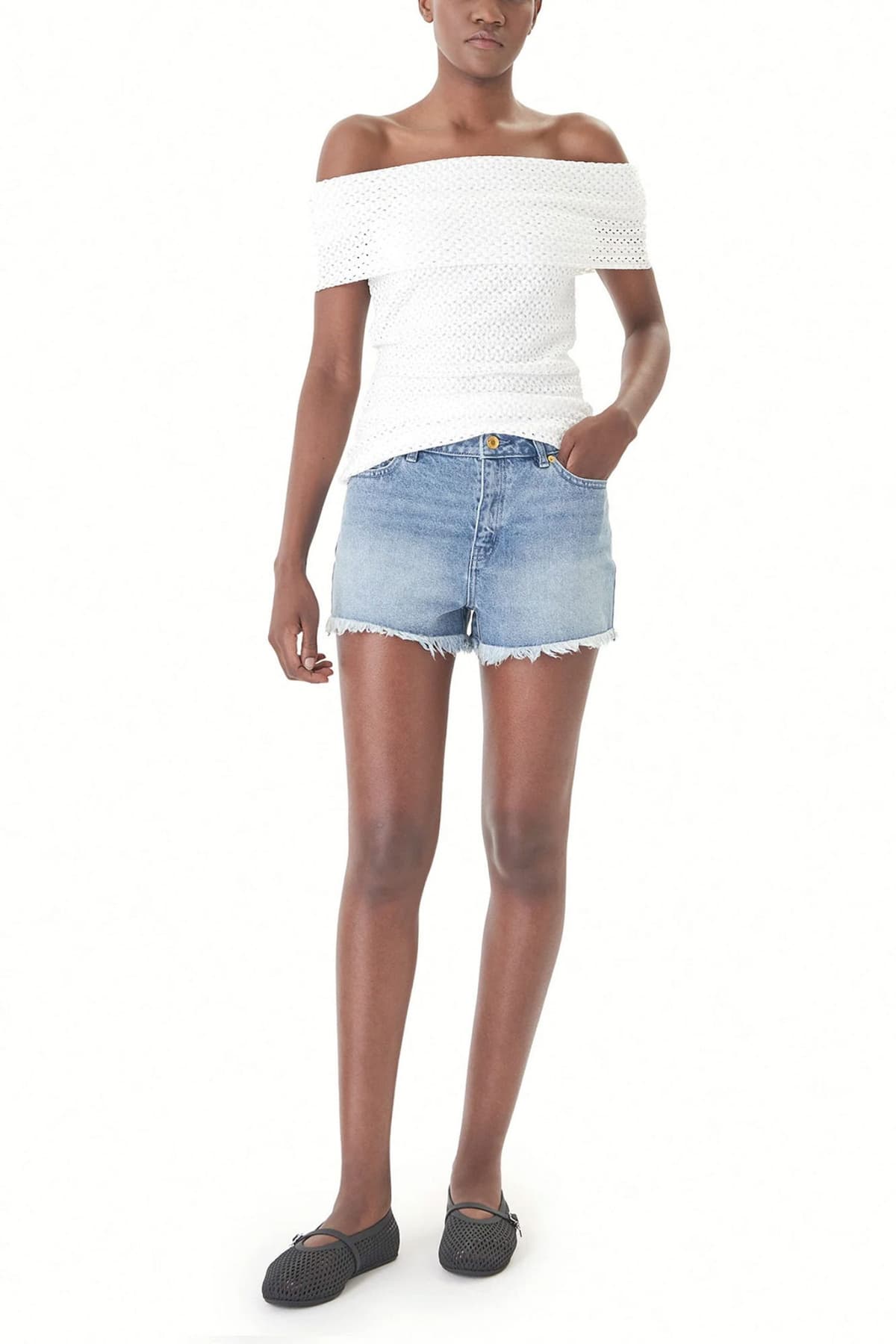 MICHAEL KORS ΣΟΡΤΣ JEANS ΜΠΛΕ