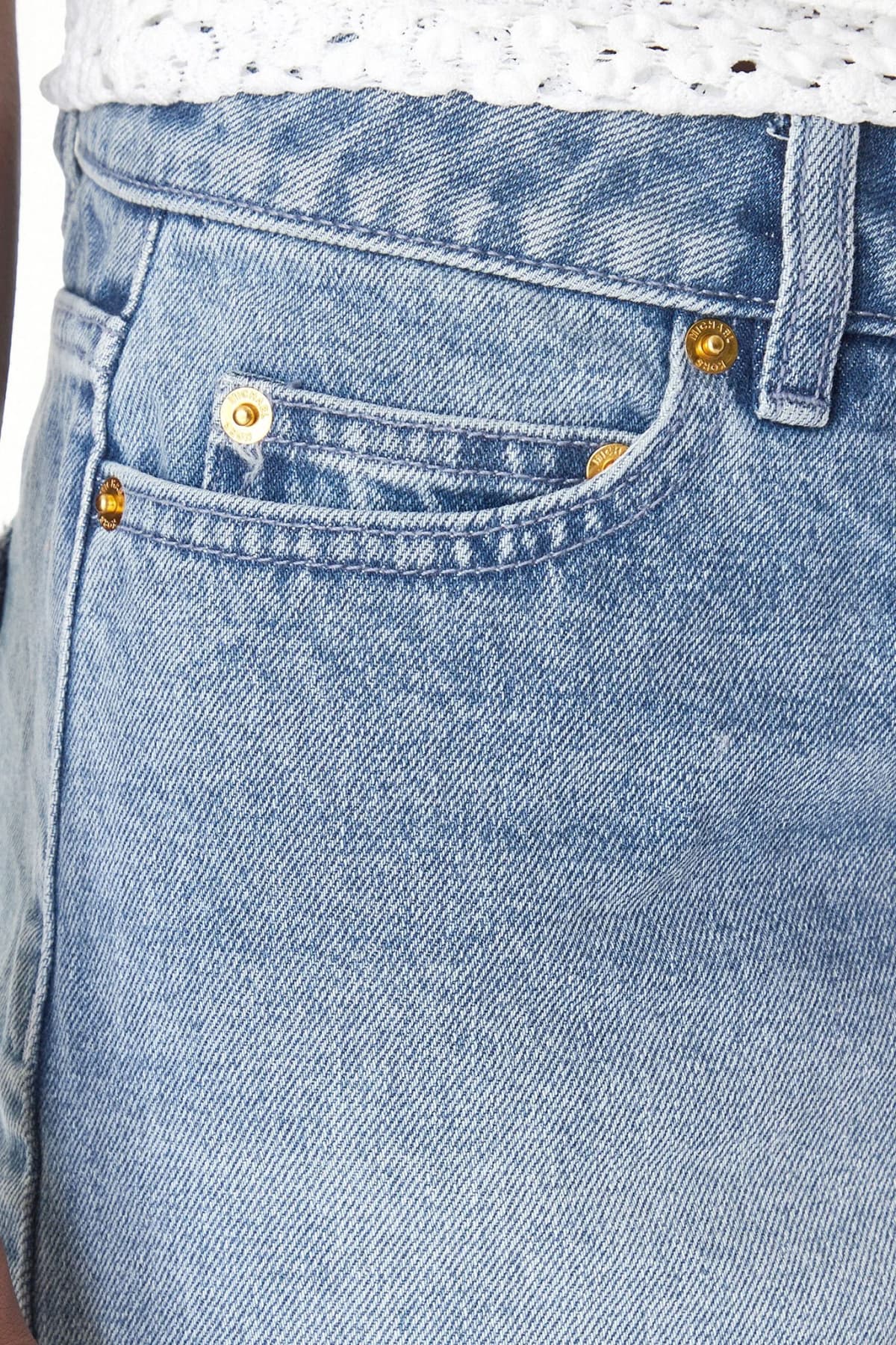 MICHAEL KORS ΣΟΡΤΣ JEANS ΜΠΛΕ