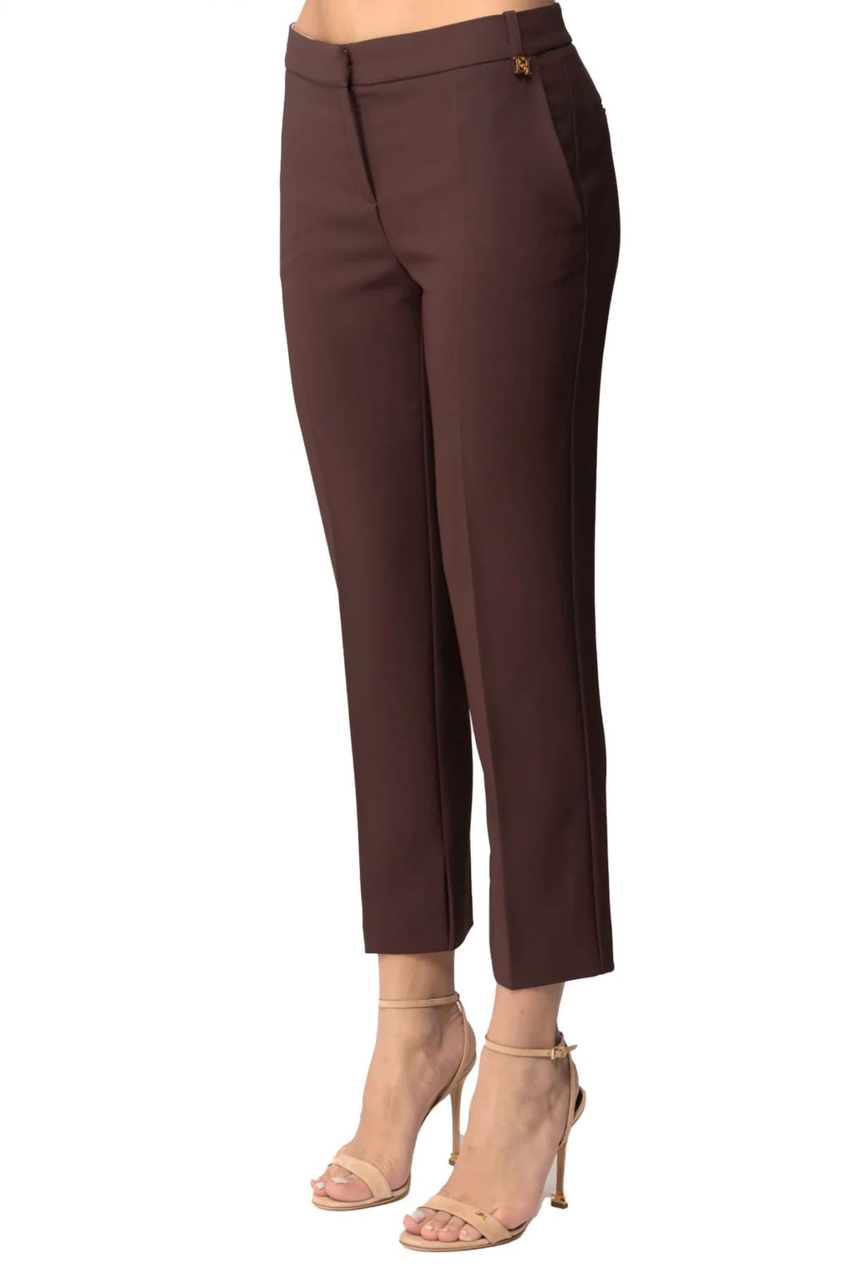 ELISABETTA FRANCHI ΠΑΝΤΕΛΟΝΙ CHINO ΑΝΟΙΓΜΑ ΚΑΤΩ ΚΑΦΕ