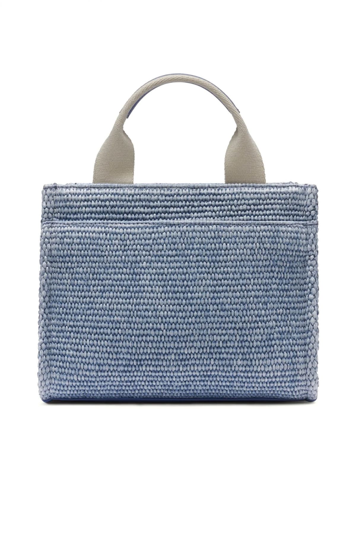 DKNY ΤΣΑΝΤΑ ΧΕΙΡΟΣ/CROSSBODY HADLEE SM TOTE ΨΑΘΙΝΗ LOGO ΣΙΕΛ