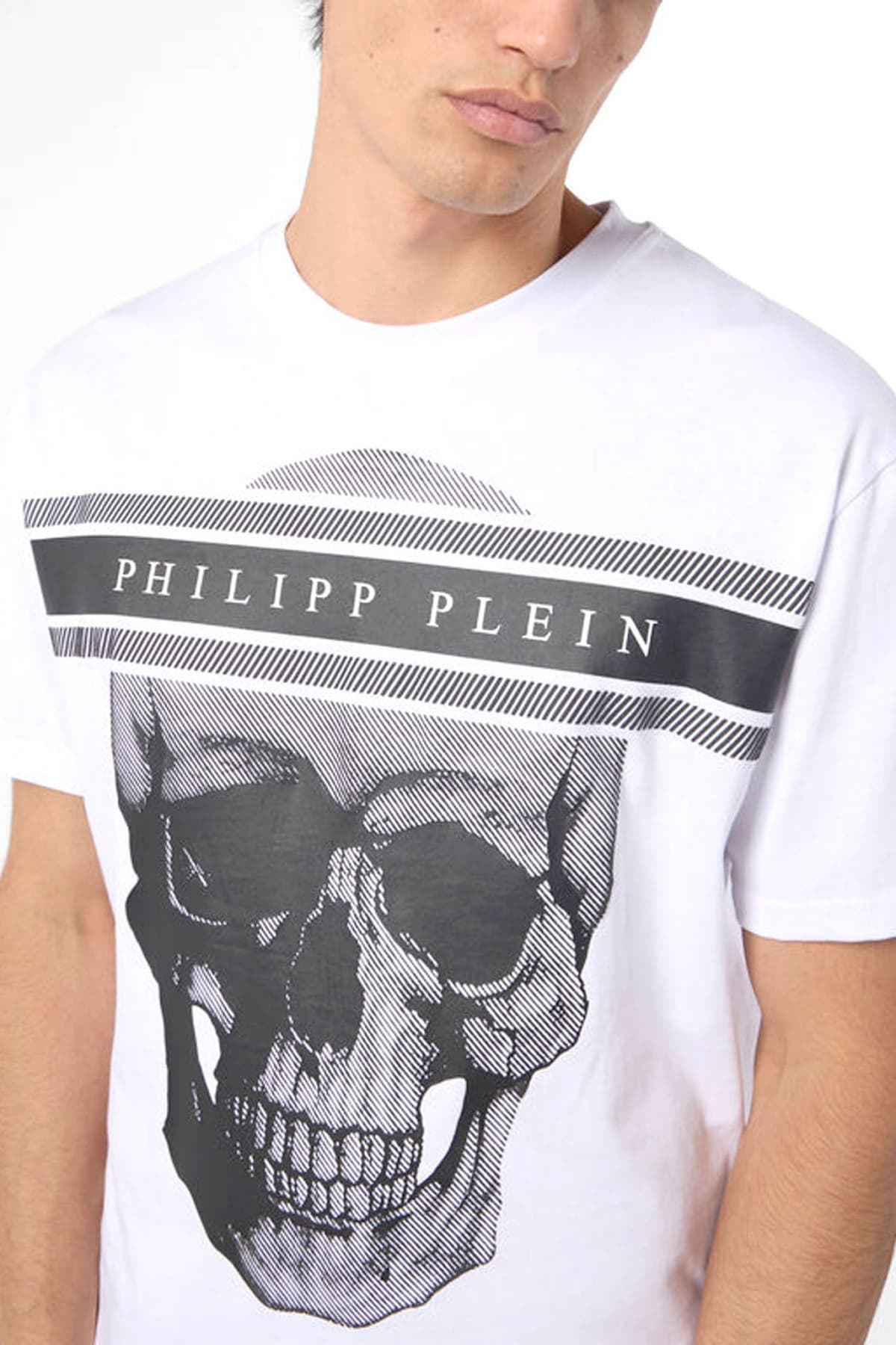 Men's T-Shirts Philipp Plein White