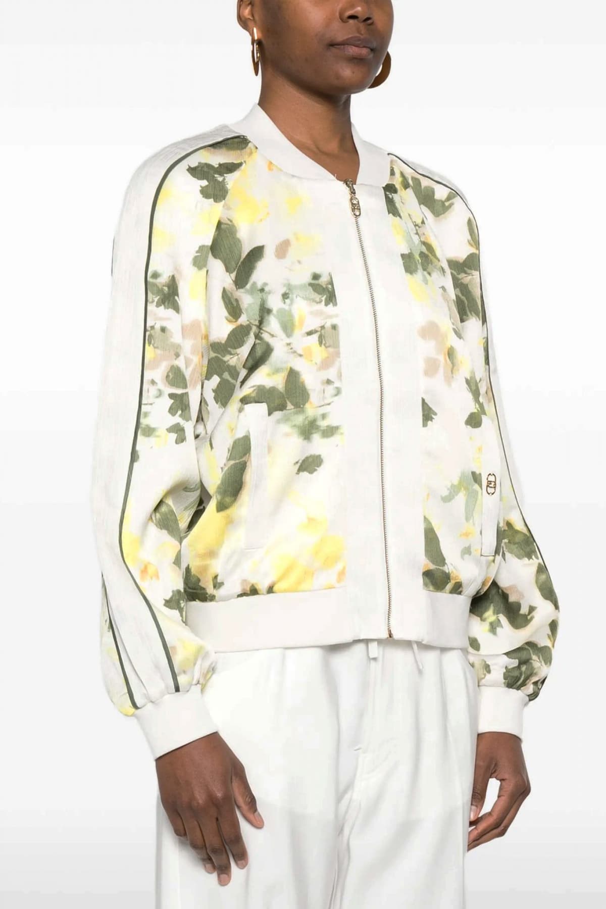 LIU-JO ZAKETA BOMBER ΕΜΠΡΙΜΕ ΔΙΠΛΗΣ ΟΨΕΩΣ ΕΚΡΟΥ