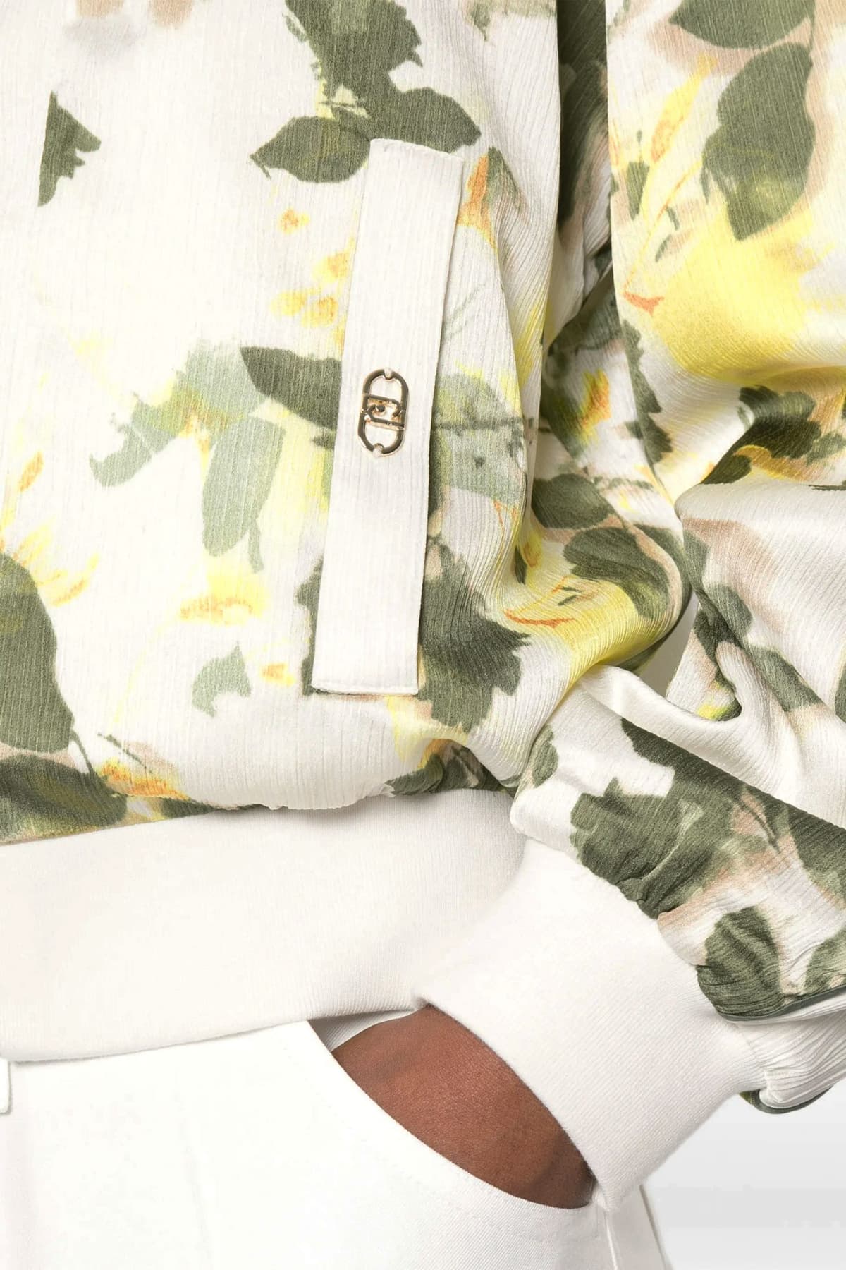 LIU-JO ZAKETA BOMBER ΕΜΠΡΙΜΕ ΔΙΠΛΗΣ ΟΨΕΩΣ ΕΚΡΟΥ