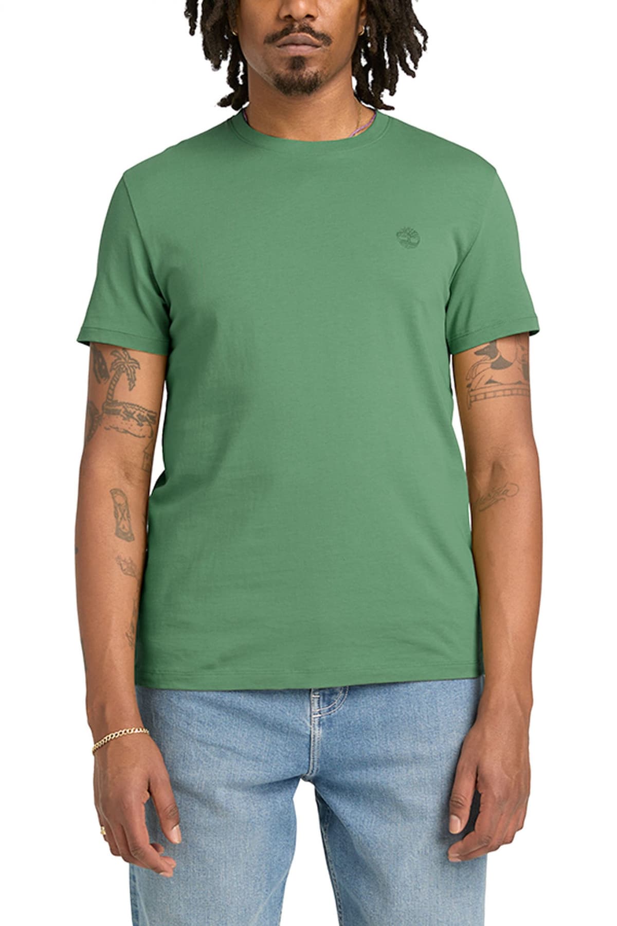 Men's T-Shirts Timberland Green