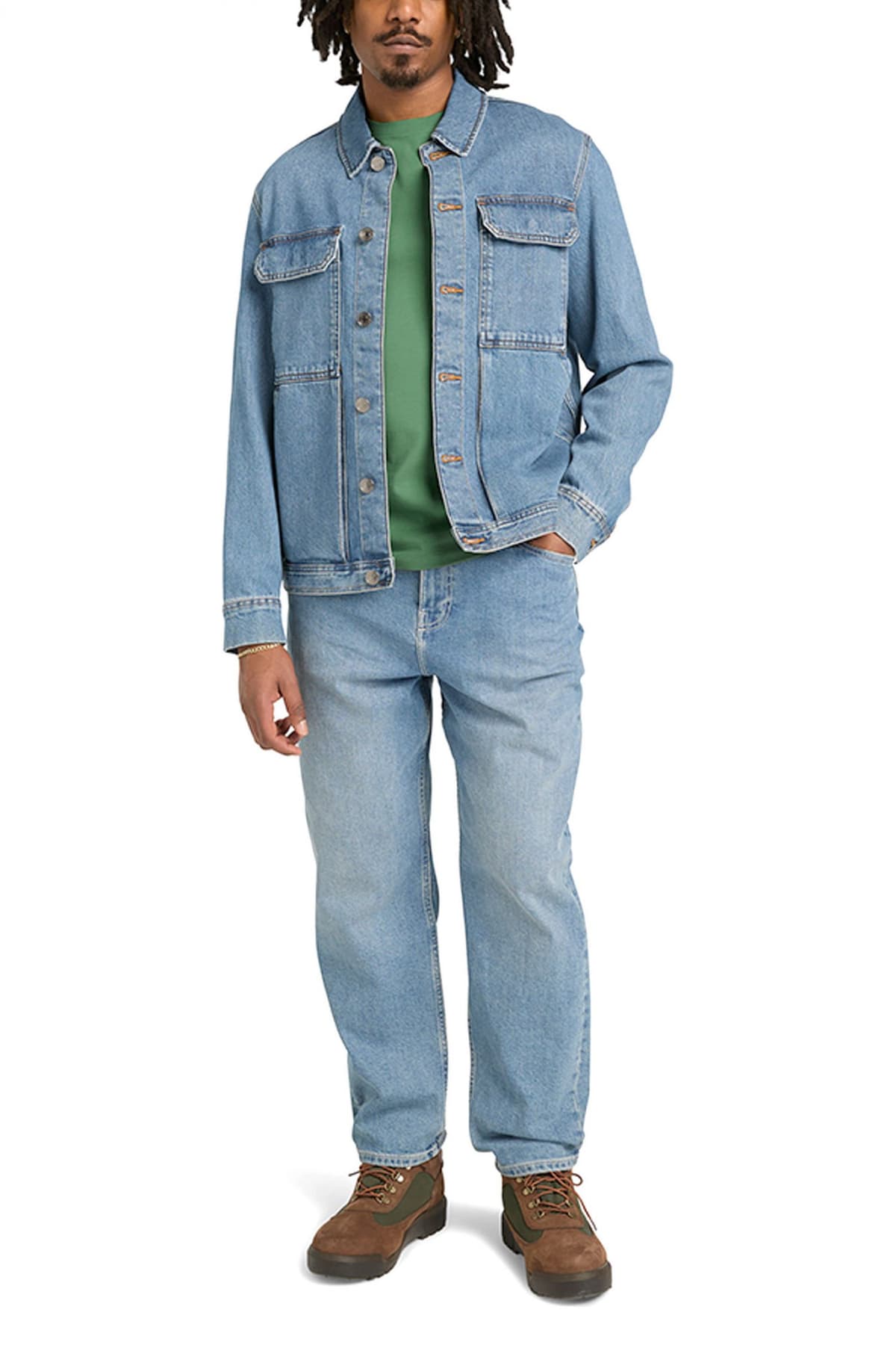 Men's T-Shirts Timberland Green