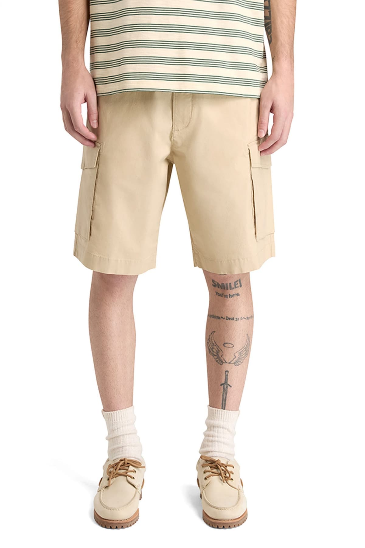 TIMBERLAND ΒΕΡΜΟΥΔΑ CARGO LOOSE FIT ΜΠΕΖ