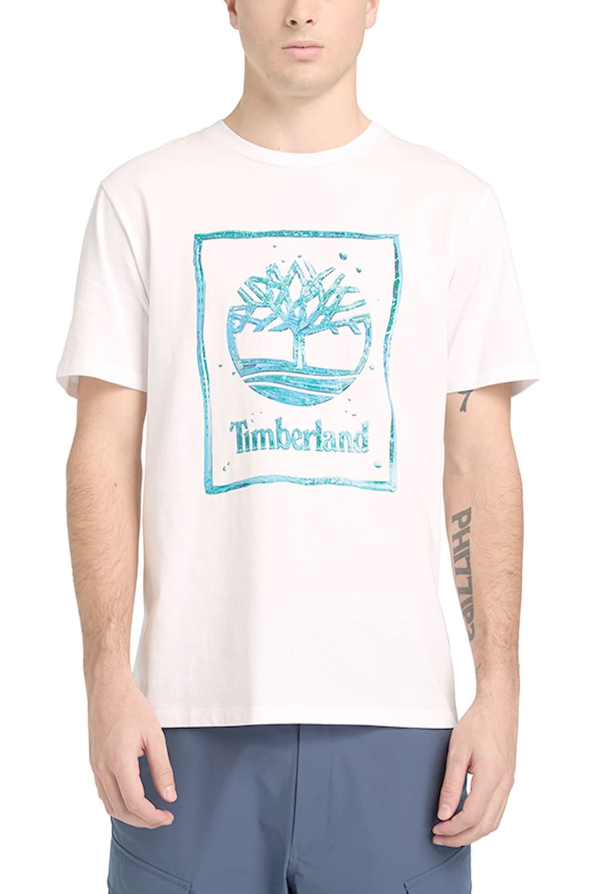 Men's T-Shirts Timberland White
